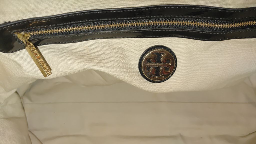 Tory Burch Tory Burch Vintage Jane Canvas Tote Bag Size ONE SIZE - 8 Thumbnail