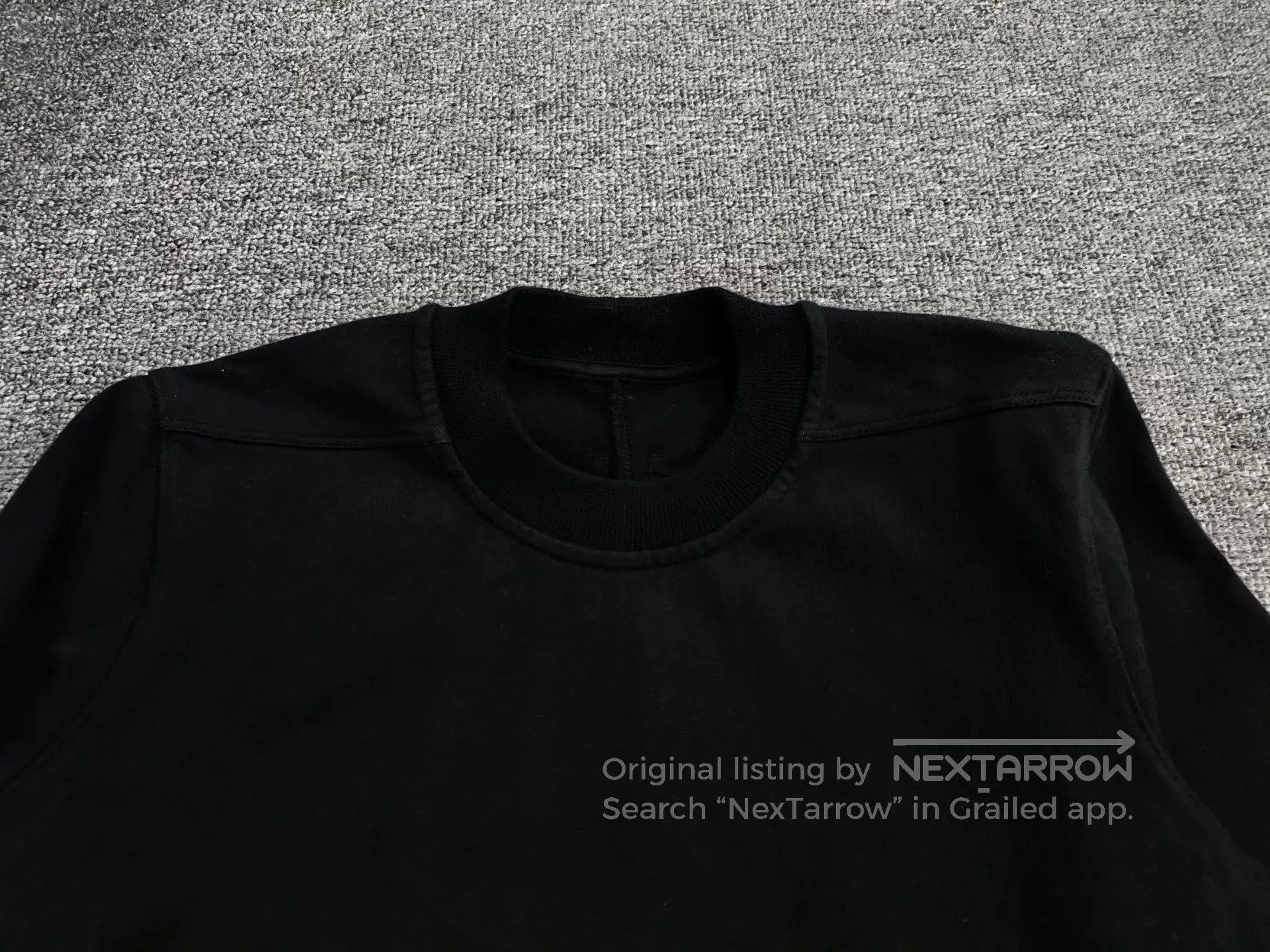 Other Rick Owens drkshdw Irregular Short Sweatshirt. Size XS / US 0-2 / IT 36-38 - 3 Thumbnail