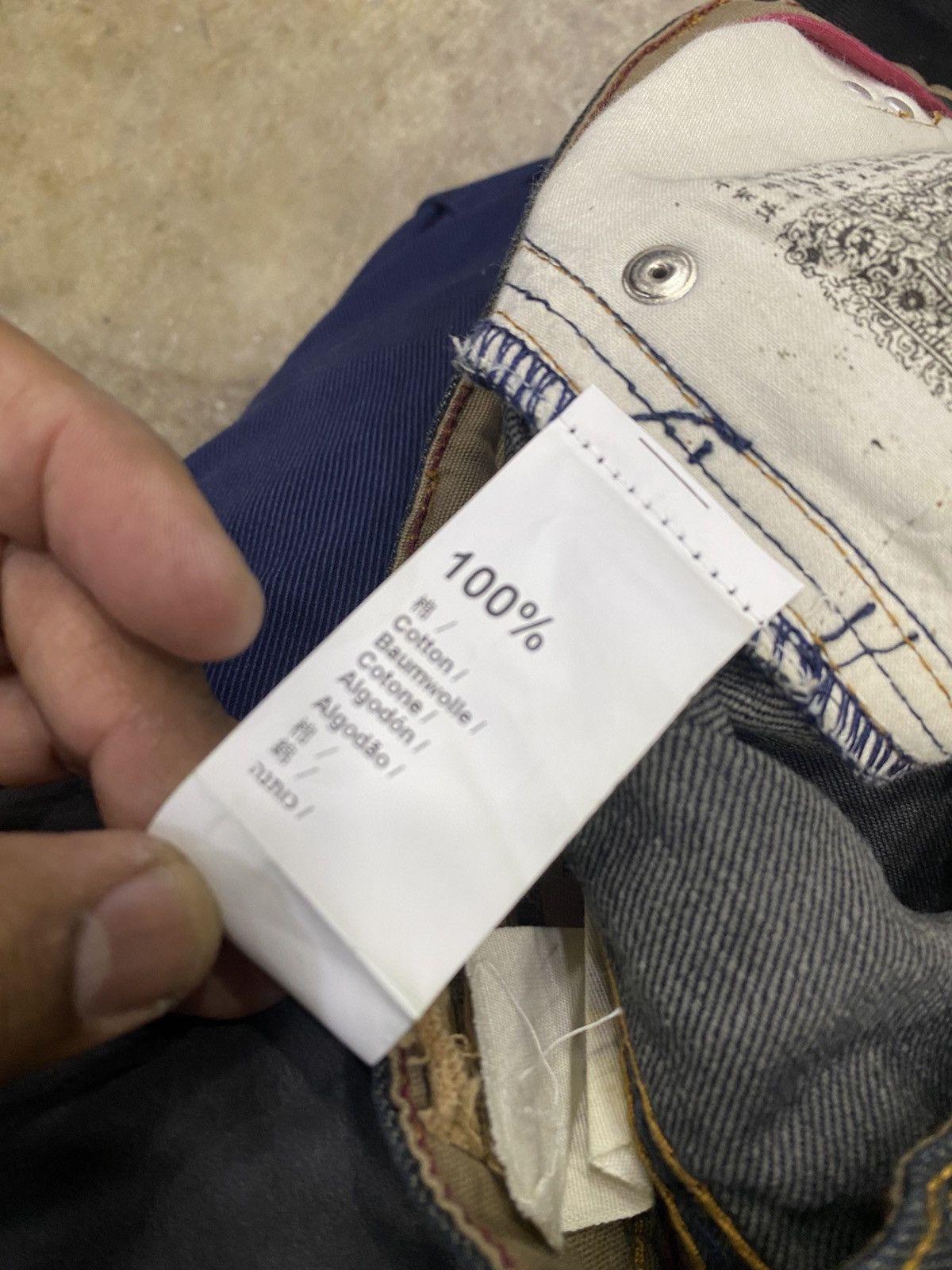 If Six Was Nine × Japanese Brand Tough Jeansmith jeans Size US 32 / EU 48 - 13 Thumbnail