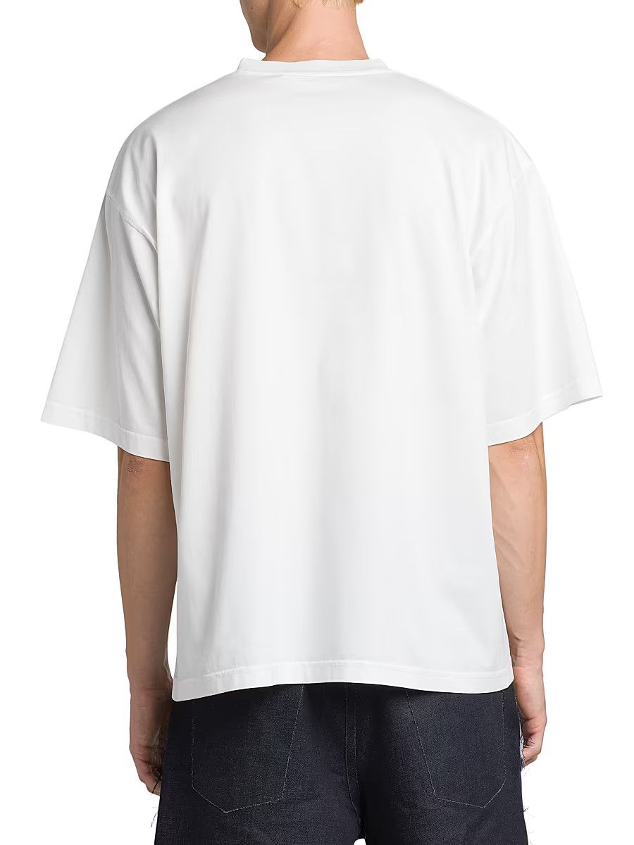 Marni o1f1d3z0326 Collage Logo Oversized T-Shirt in White Size US S / EU 44-46 / 1 - 5 Thumbnail