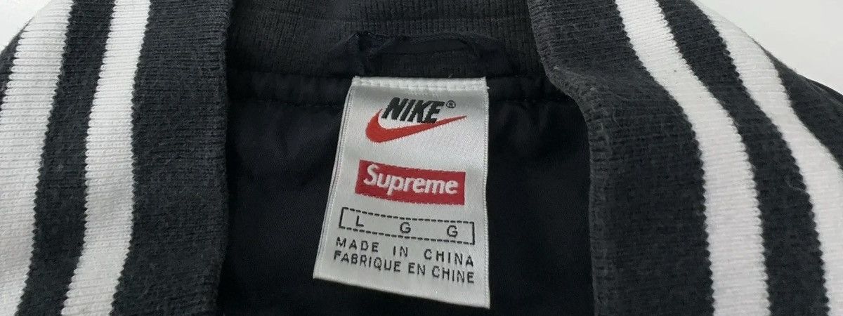 NBA × Nike × Supreme Supreme nba Jacket nike teams warm-up Jacket bomber Jacket Size US L / EU 52-54 / 3 - 2 Thumbnail