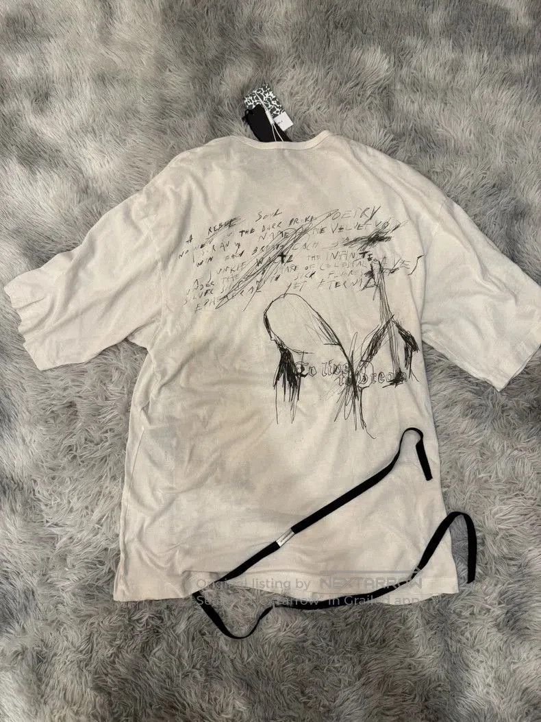 Ann Demeulemeester ANN DEMEULEMEESTER Sketch Print T. Size US XS / EU 42 / 0 - 9 Thumbnail