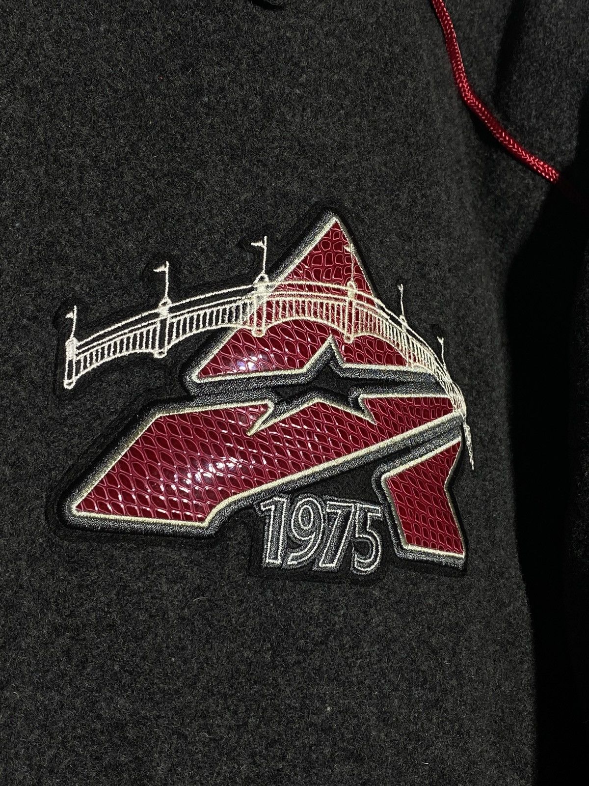 Avirex Vintage Avirex Bronx Reversible Varsity Jacket Wool Nylon Size US S / EU 44-46 / 1 - 7 Thumbnail