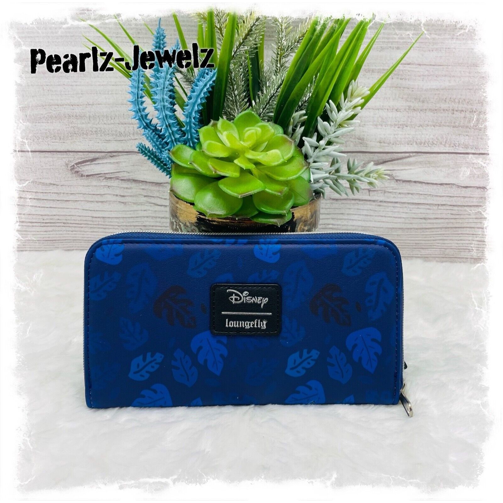 Disney Loungefly Disney Lilo & Stitch Pumpkin Zipper Wallet Hallowe Size ONE SIZE - 2 Thumbnail