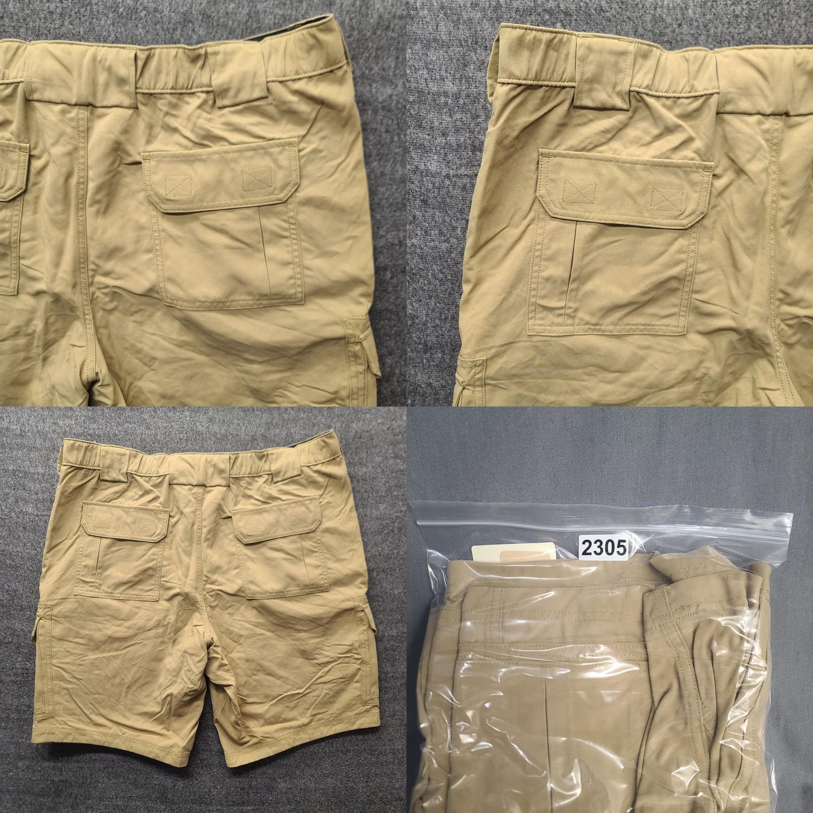 Vintage Duluth Cargo Shorts Mens XL Relaxed Fit Outdoor Canvas Cotton Nylon Spandex Brown Size US 36 / EU 52 - 9 Thumbnail