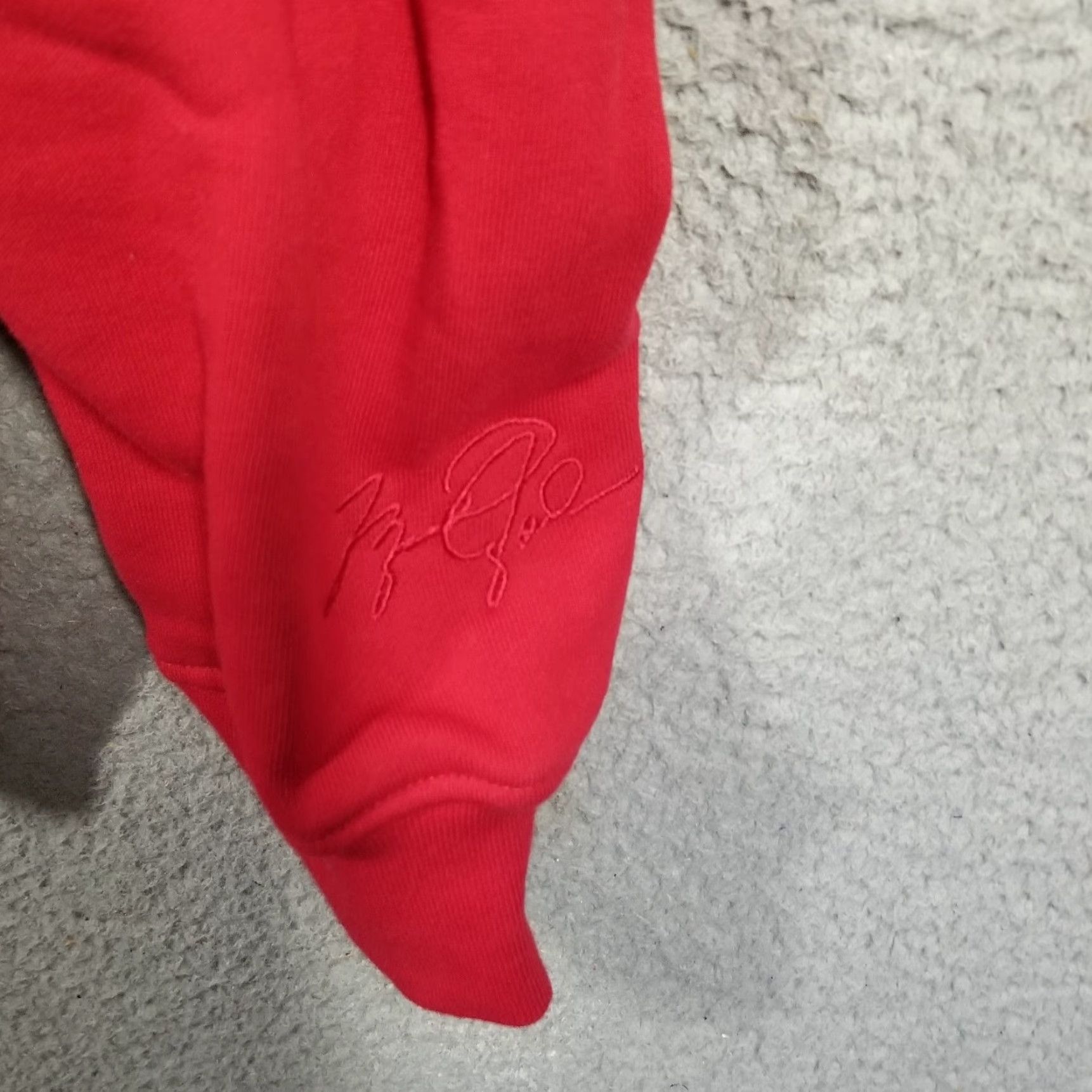 Nike Nike Brand Mens Red Air Jordan Essential Full Zip Hoodie Size M DA9810-687 Nike Air Jordan Essential Full Zip Hoodie Red Mens Size M Brand New Size US M / EU 48-50 / 2 - 2 Thumbnail