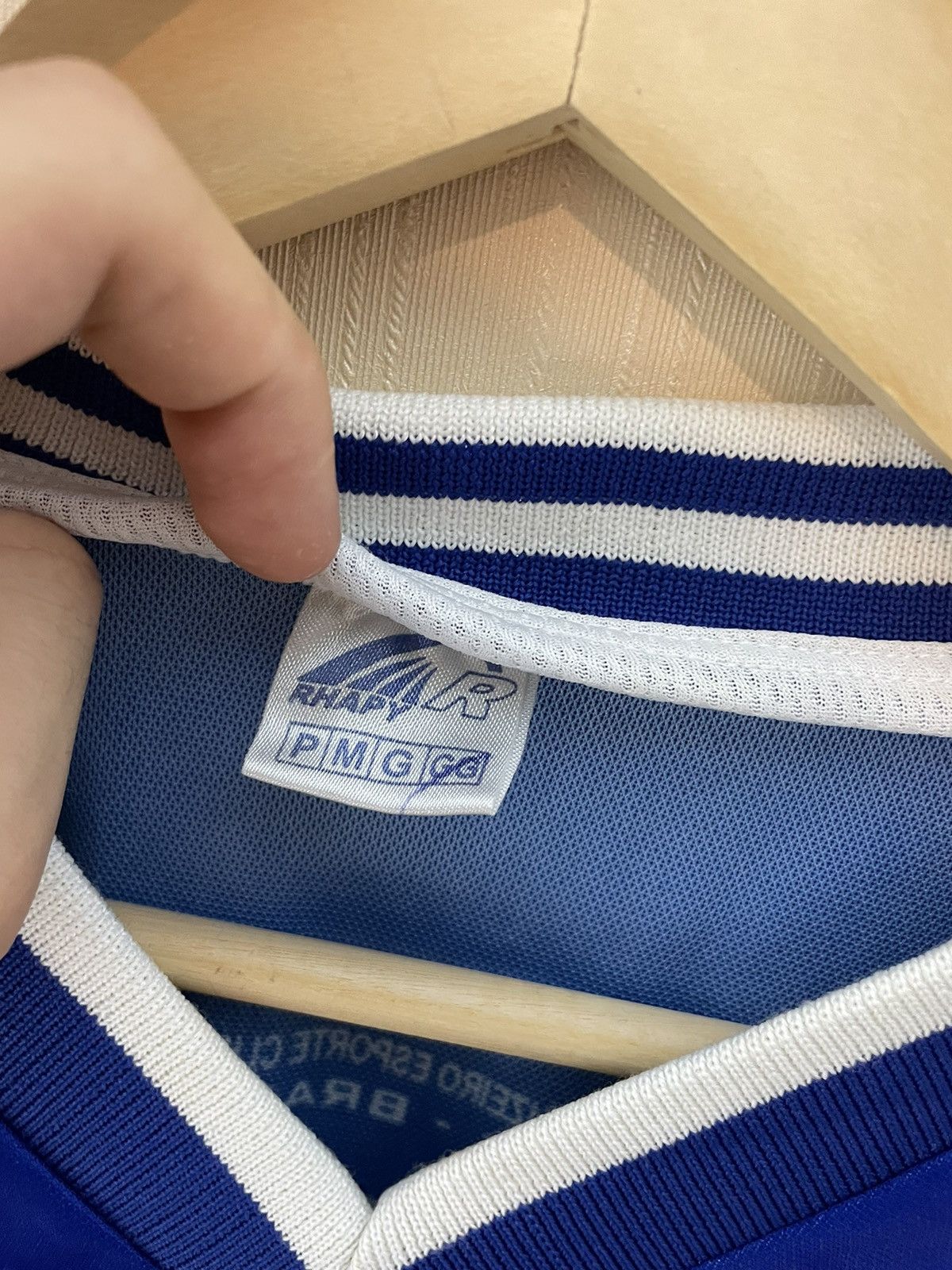 Vintage Cruzeiro Esporte Clube vintage soccer jersey 90s Size US L / EU 52-54 / 3 - 11 Thumbnail