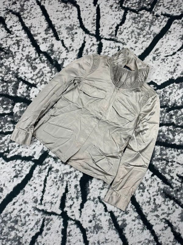 Gucci Gucci Lightweight Jacket Gray Cream Viscose Italy M Size M / US 6-8 / IT 42-44 - 2 Thumbnail