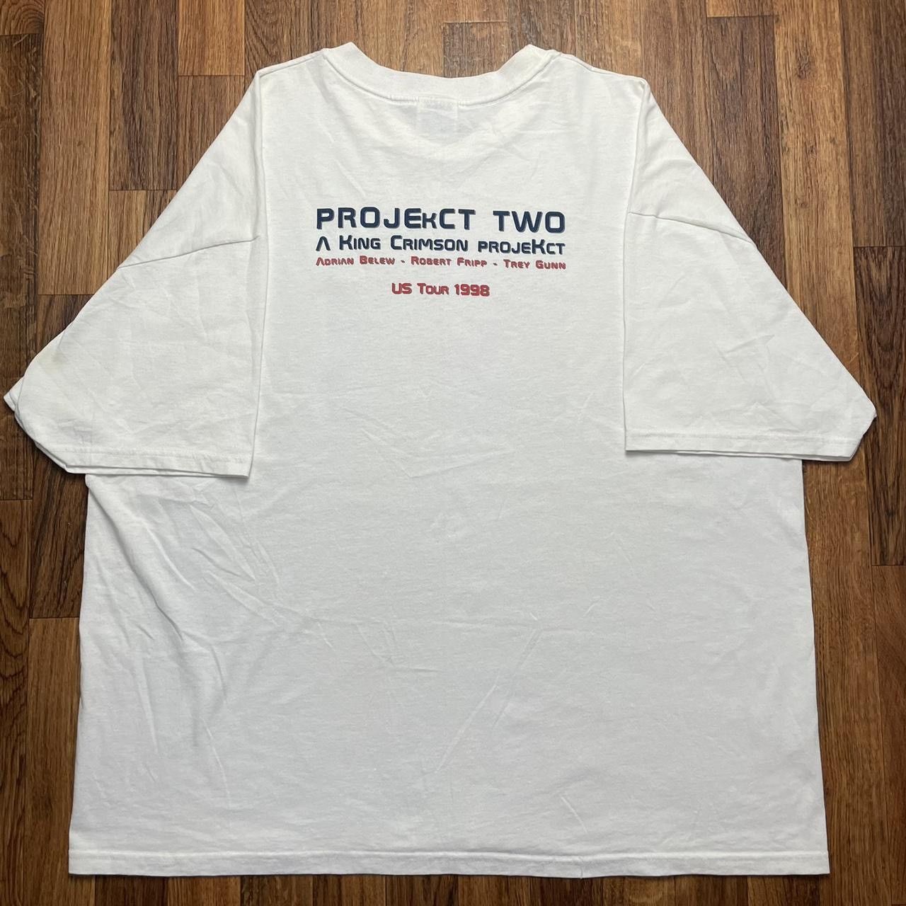 Vintage King Crimson Vintage Signed Shirt Projexct Two 1998 US Tour Size US XXL / EU 58 / 5 - 5 Thumbnail