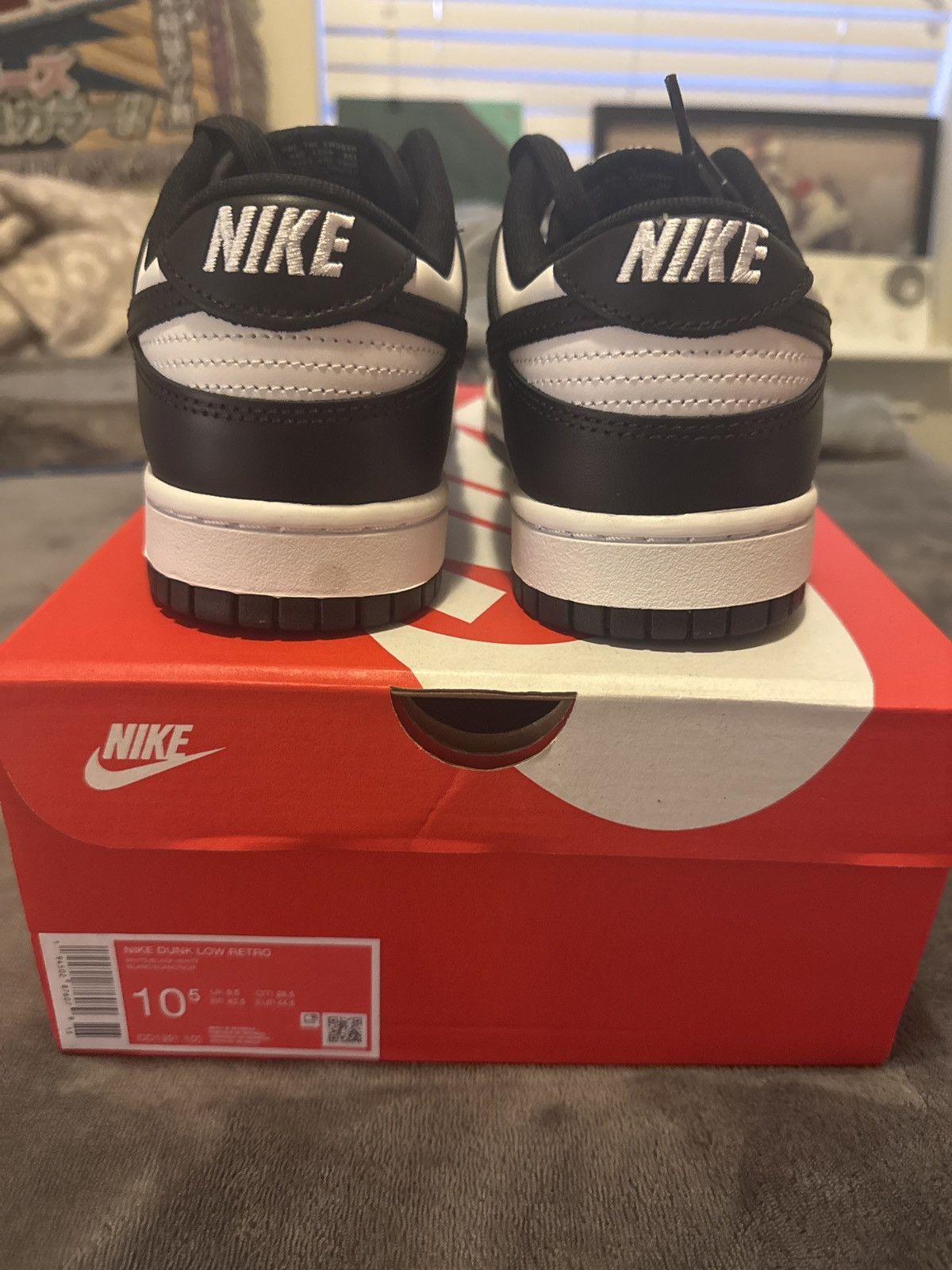 Nike Nike Dunk Low Retro “Pandas” Size US 10.5 / EU 43-44 - 6 Thumbnail