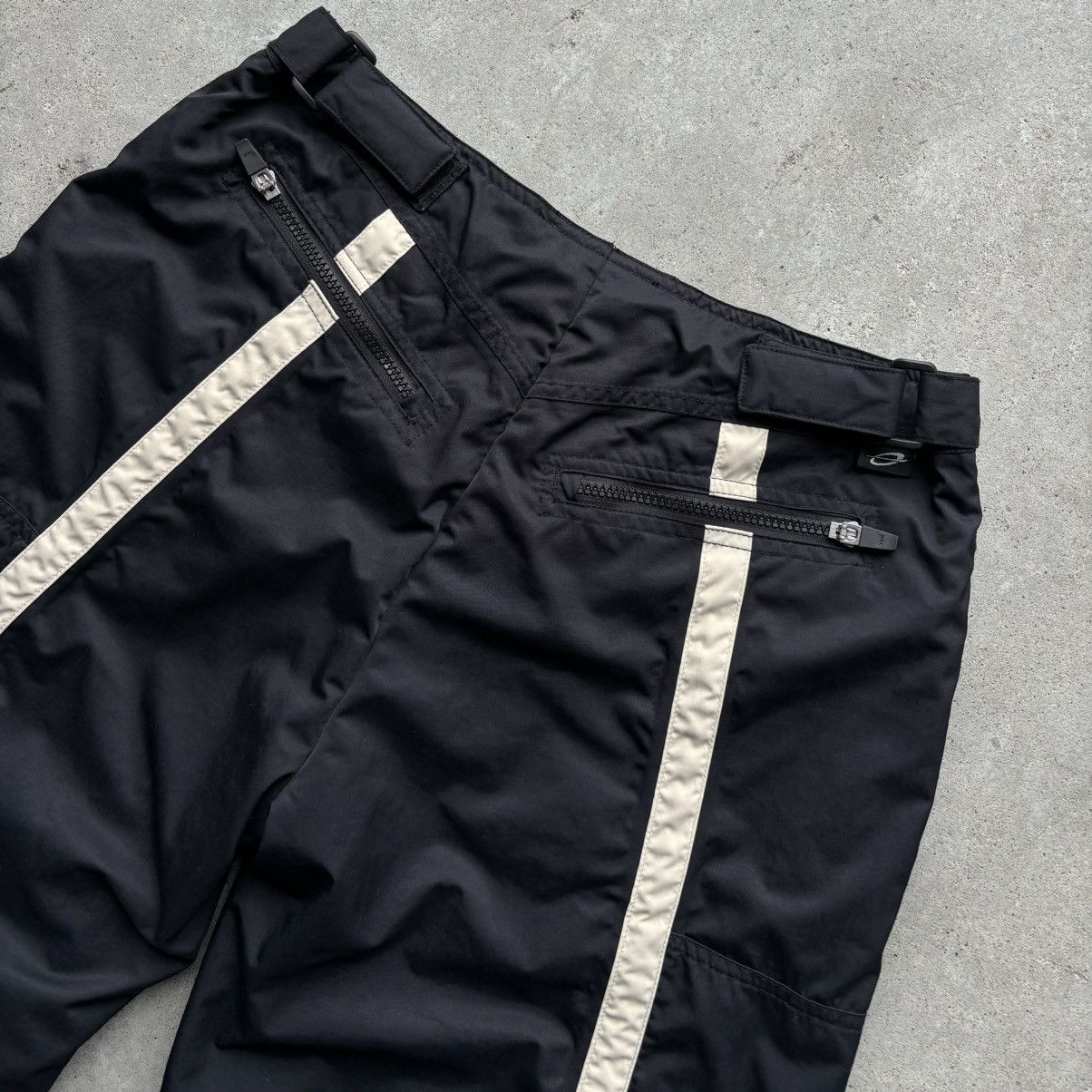 Obermeyer × Vintage vintage Y2K OBERMEYER Baggy Ski Striped Cargo Skiing Pants Size 30" / US 8 / IT 44 - 11 Thumbnail