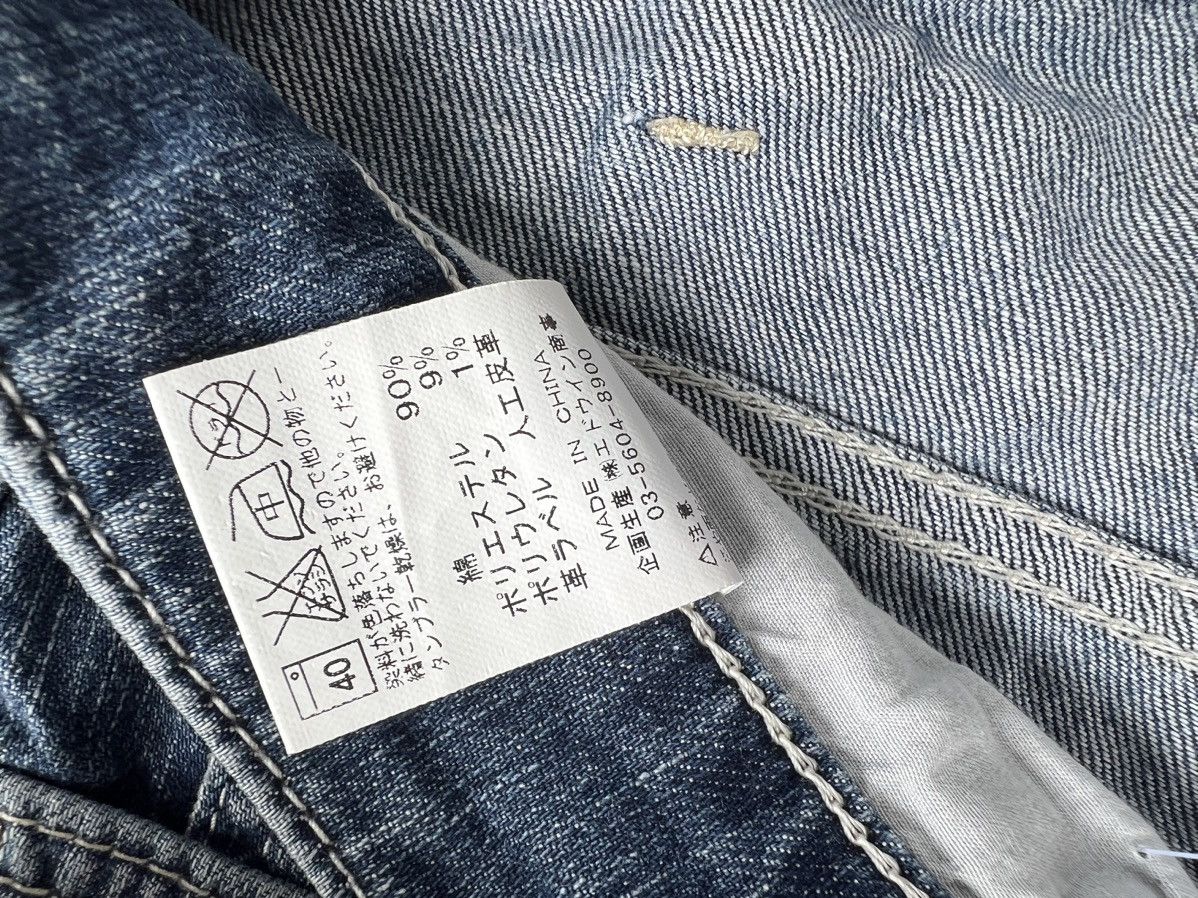 Vintage × Wrangler VINTAGE WRANGLER SKULL EMBROIDERED DENIM SHORTS Size US 28 / EU 44 - 15 Thumbnail
