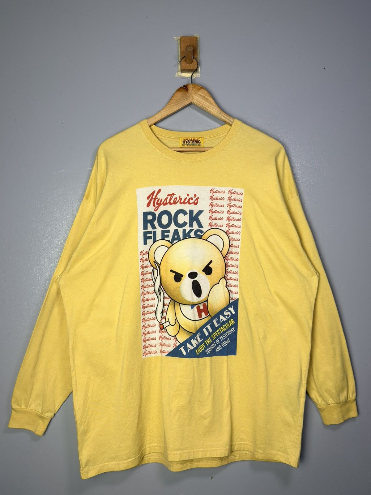 Hysteric Glamour Hysteric Glamour 22AW Rock Fleaks Hysbear Size US XXL / EU 58 / 5 - 1 Thumbnail