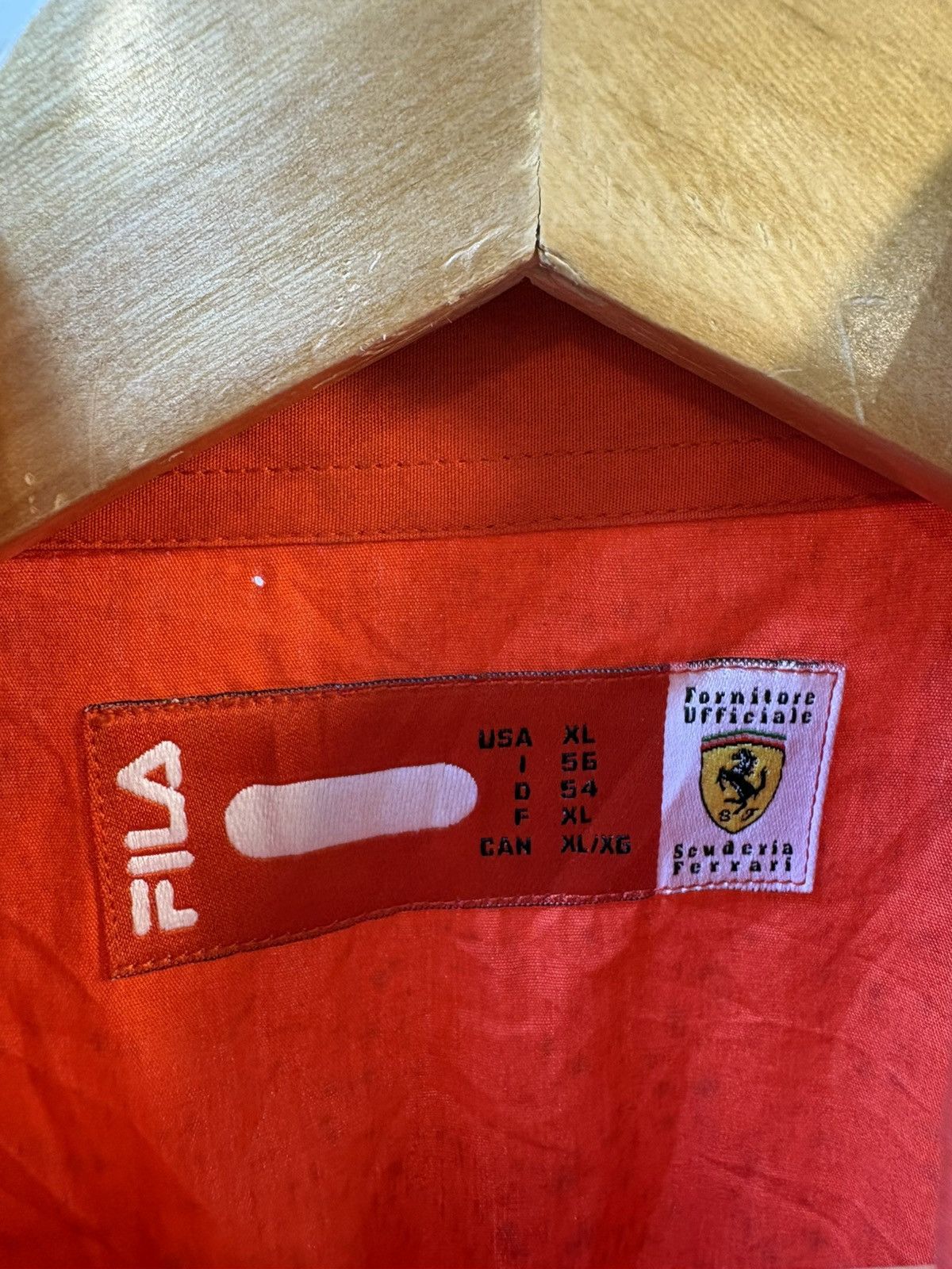 Fila Vintage Formula1 Ferrari Pit Crew Shirt Size US XXL / EU 58 / 5 - 7 Thumbnail
