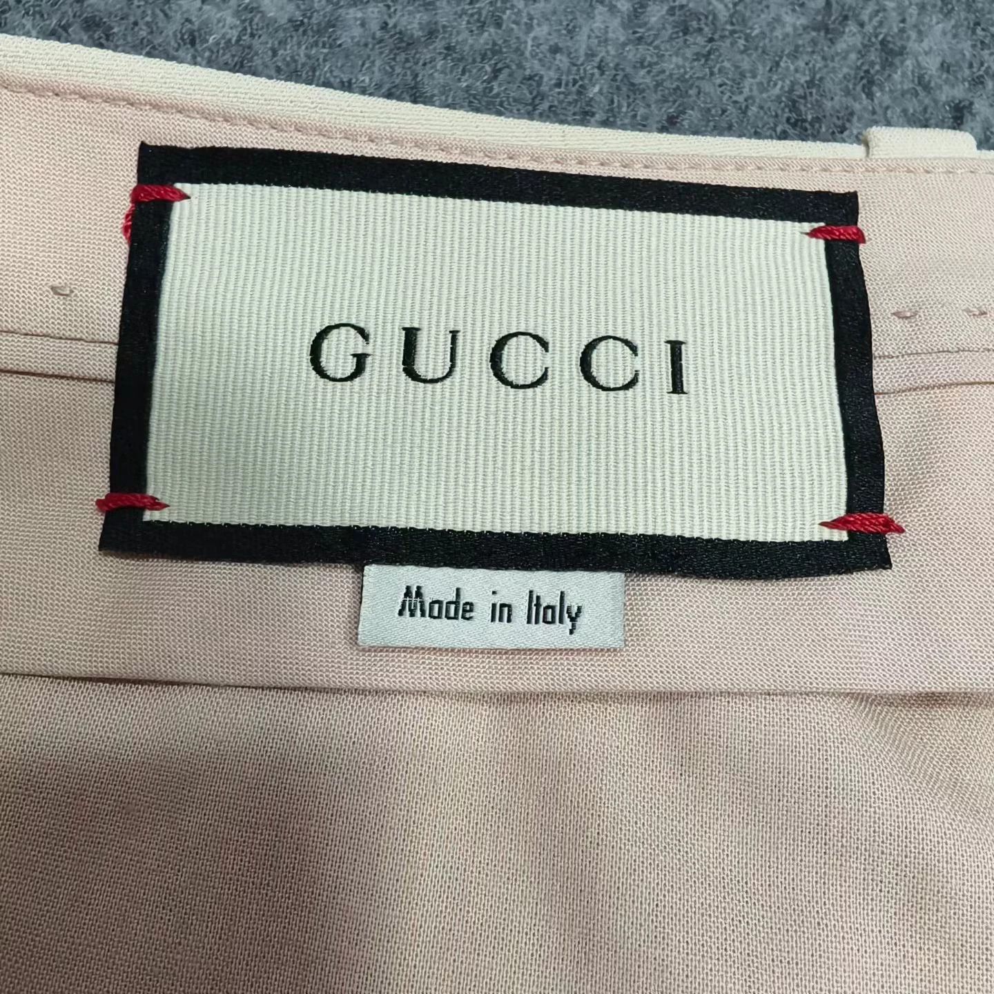 Gucci Gucci off-white casual trousers Size 27" / US 4 / IT 40 - 4 Thumbnail
