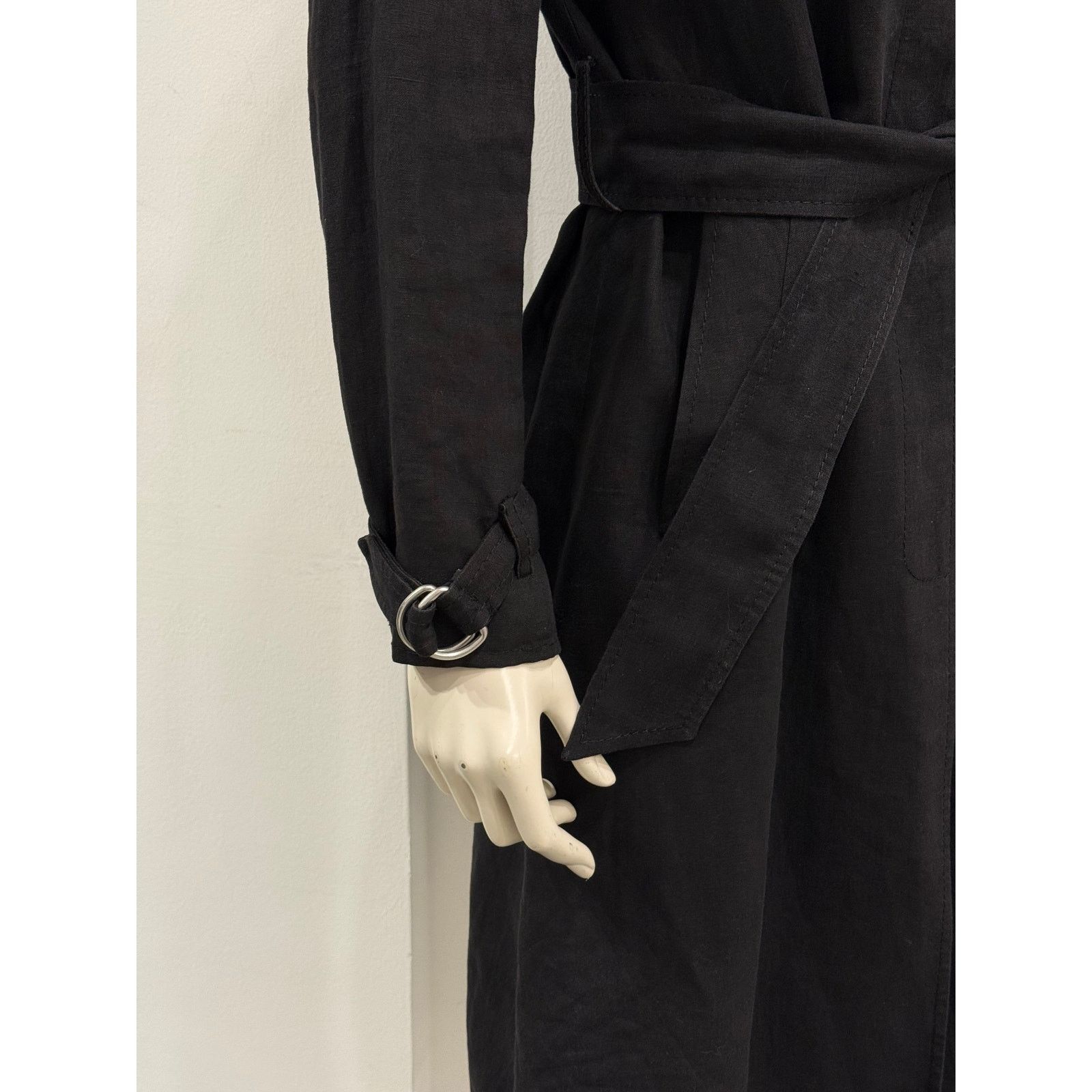 Dolce & Gabbana 2003 Dolce & Gabbana military linen trench coat Size M / US 6-8 / IT 42-44 - 4 Thumbnail