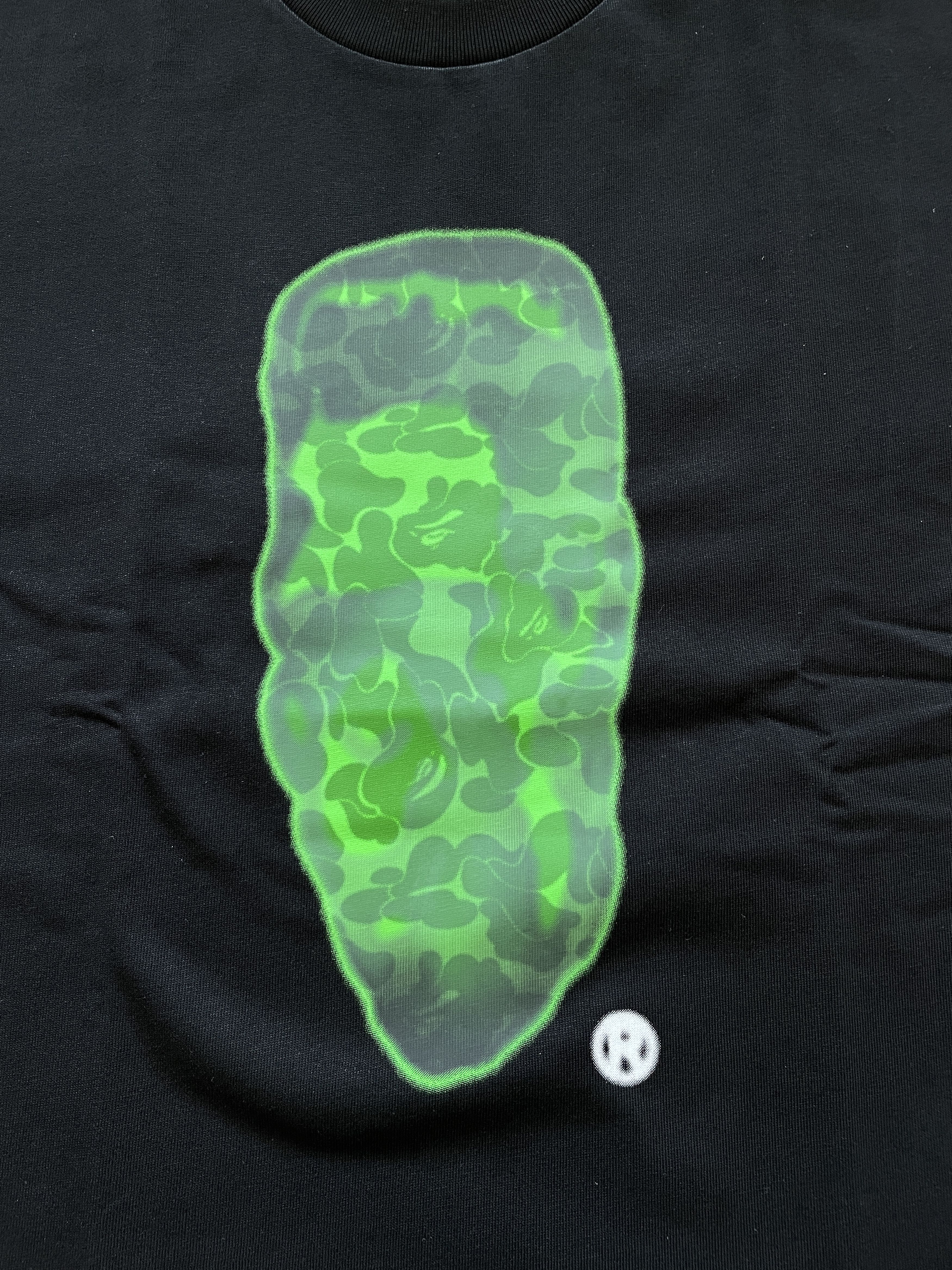 Bape BAPE SPRAY FRANKENSTEIN RELAXED FIT TEE Size US L / EU 52-54 / 3 - 4 Thumbnail