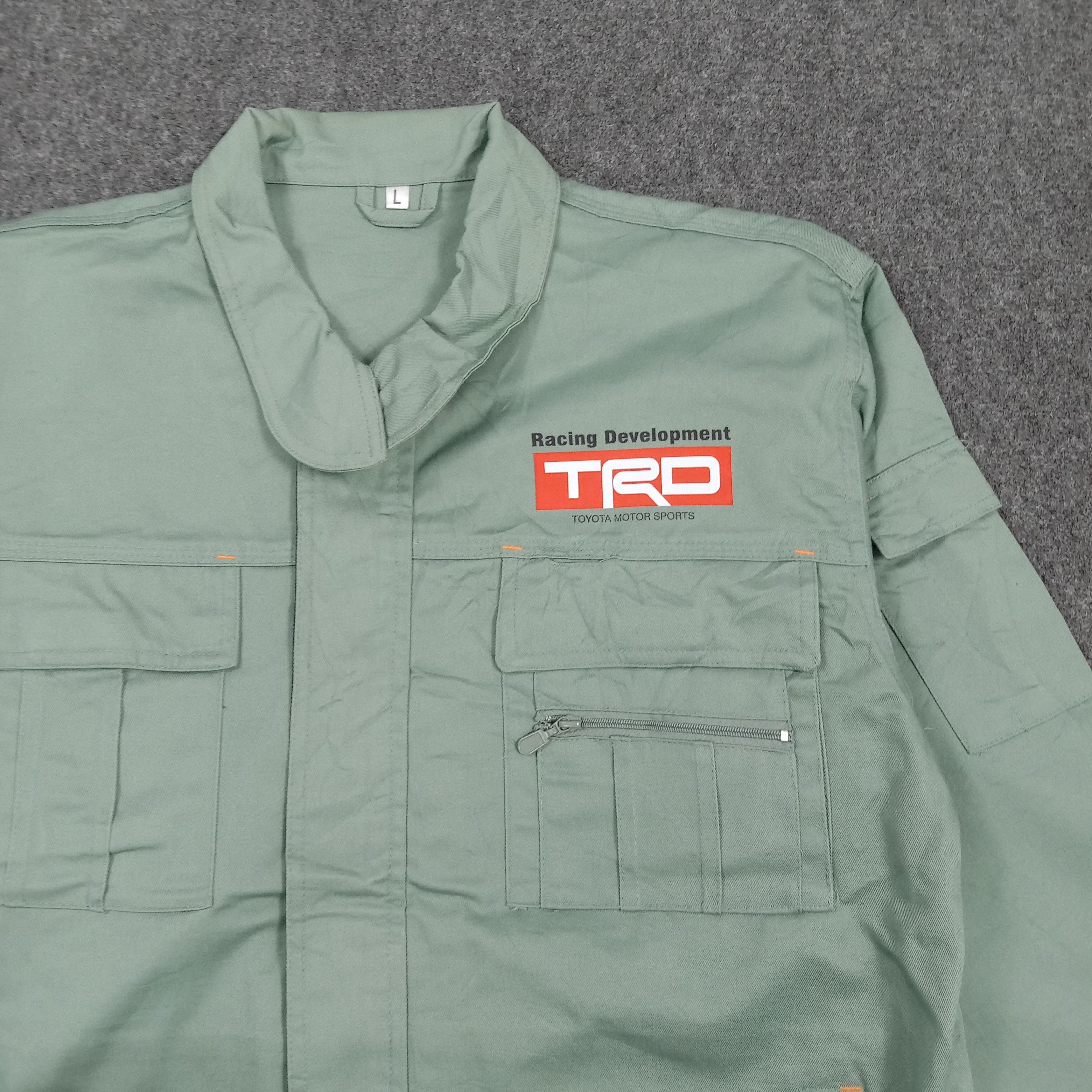 Japanese Brand TRD Toyota Racing Motorsports Custom Logo Jacket C290N10 Size US M / EU 48-50 / 2 - 2 Thumbnail