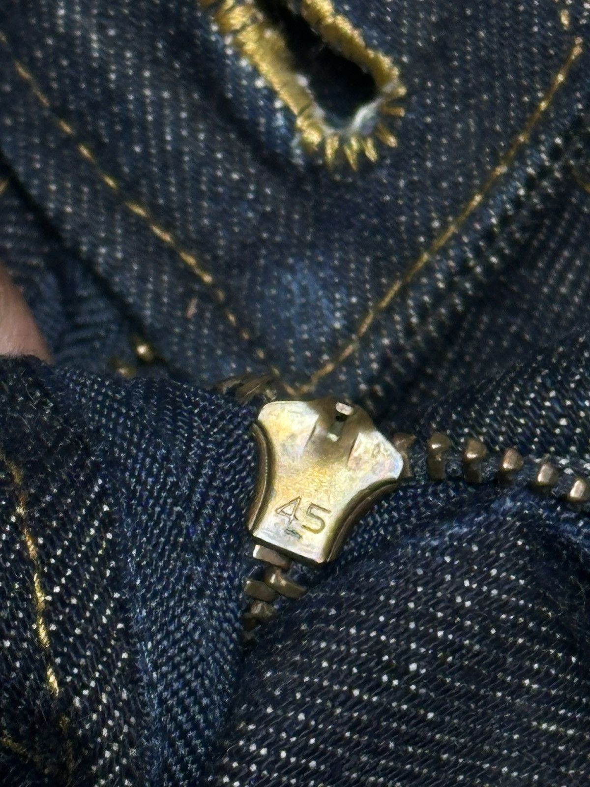 Japanese Brand Natural Born denim pants produced by NBBK Size US 34 / EU 50 - 15 Thumbnail