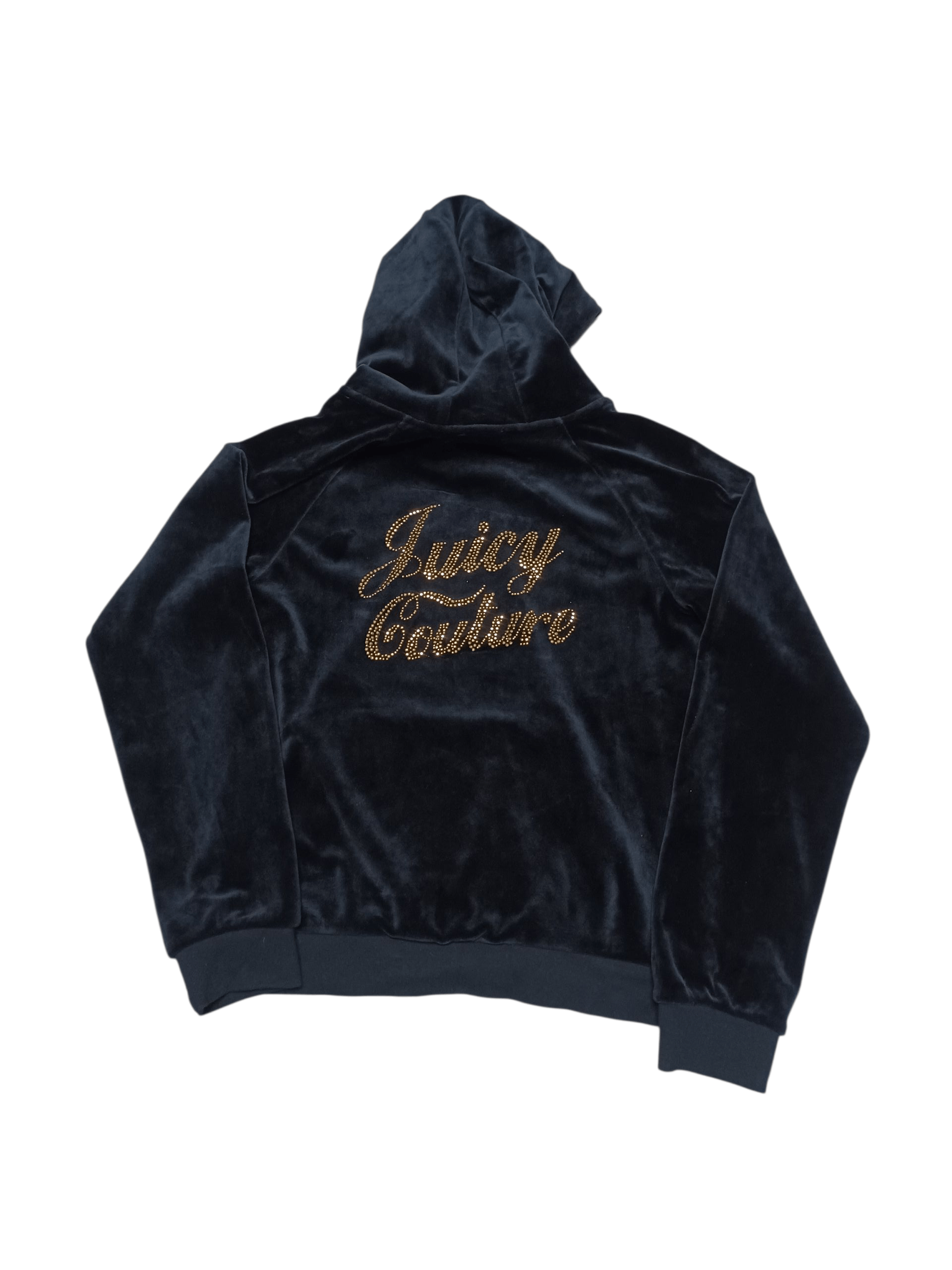 Juicy Couture JUICY COUTURE BIGLOGO FIRE VELOUR HOODIE LADY`S Size S / US 4 / IT 40 - 1 Thumbnail