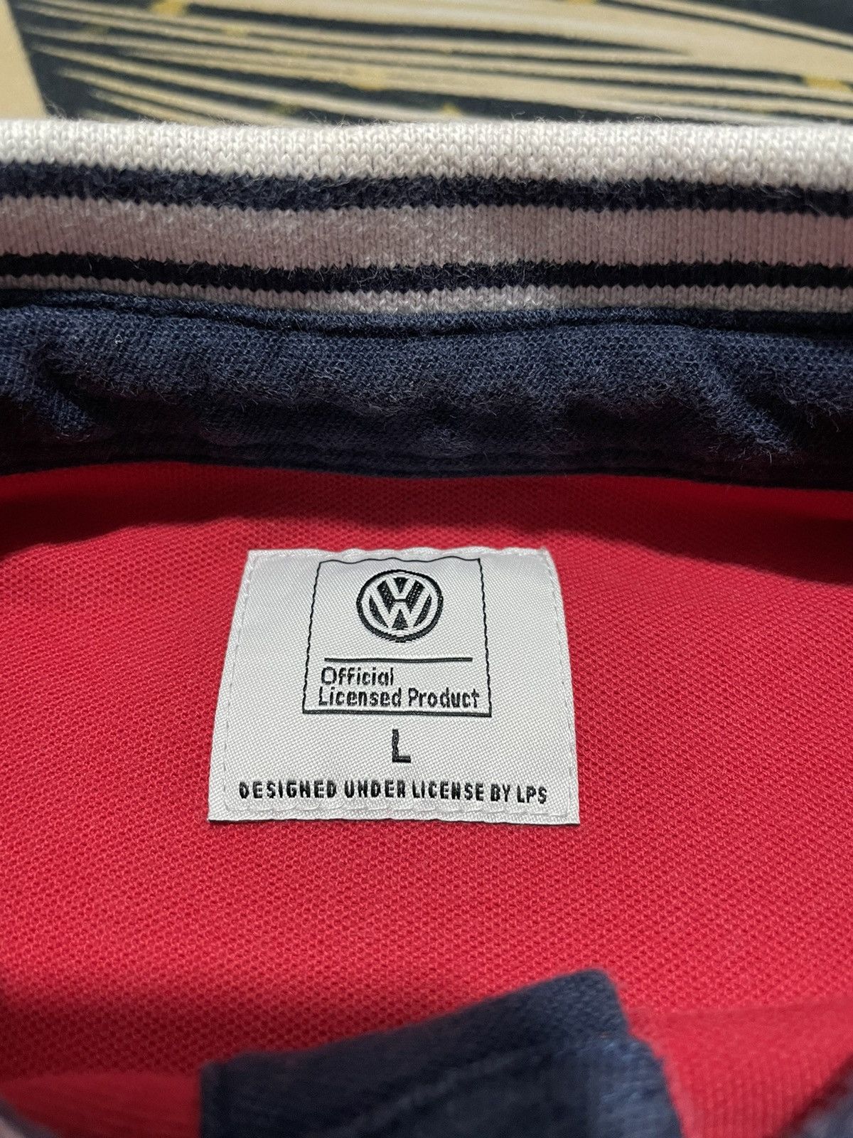 Vintage Vintage Polo T-Shirt Volkswagen Size US L / EU 52-54 / 3 - 4 Thumbnail