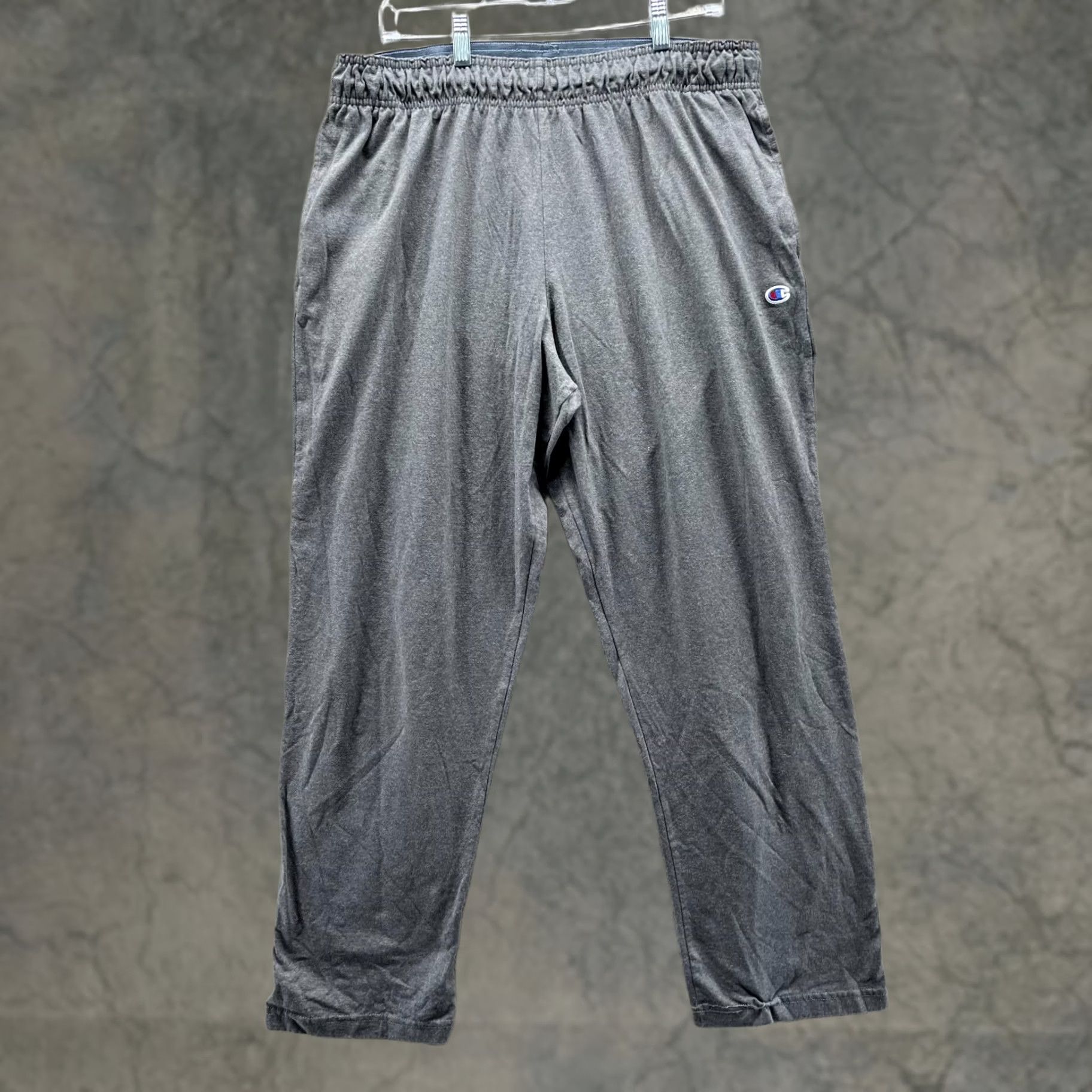 Champion Champion Sweatpants Mens 2XL Gray Fleece Athletic Straight Sweatpants with Pockets Size US 36 / EU 52 - 1 Thumbnail