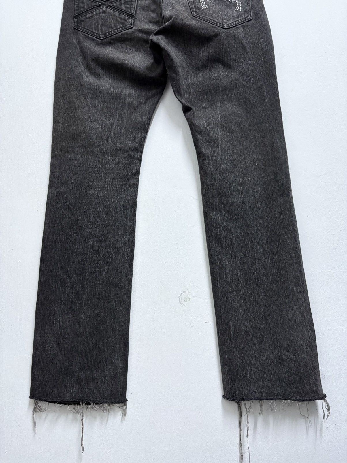 If Six Was Nine 2000’s Roar Japanese Brand / Avant Garde L.G.B Denim Jeans Size US 30 / EU 46 - 6 Thumbnail