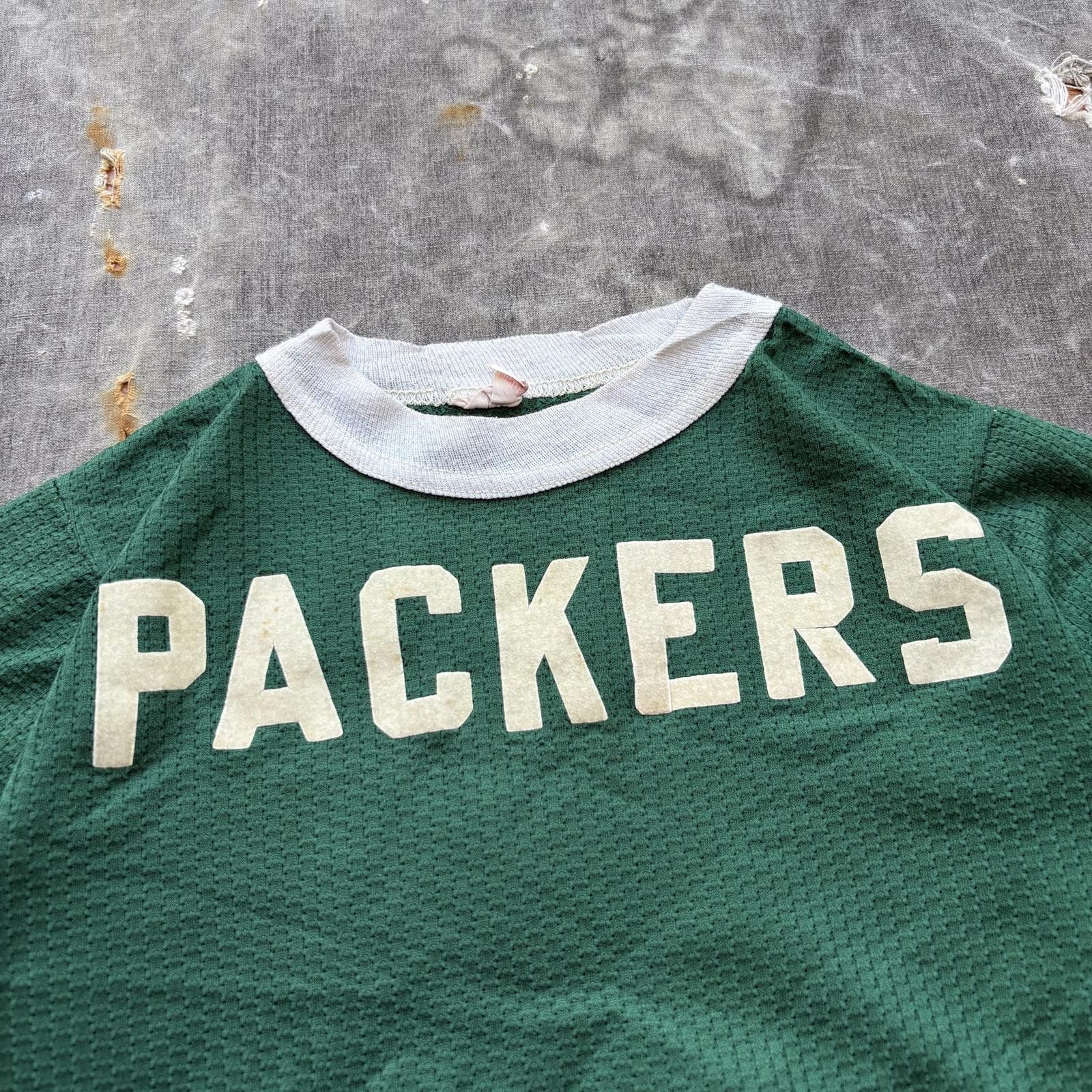 Vintage Vintage 60s 70s Green Bay Packers NFL Tommy Football Jersey Size XS / US 0-2 / IT 36-38 - 5 Thumbnail