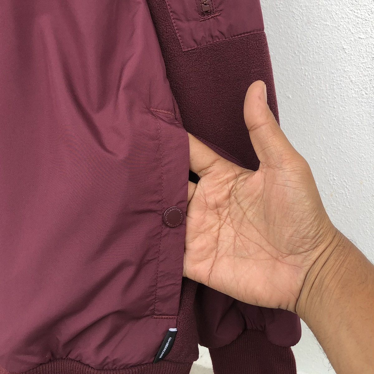 GU × Undercover UNDERCOVER x GU Fleece Pullover sweatshirt Red [M] MENS Size US M / EU 48-50 / 2 - 15 Thumbnail