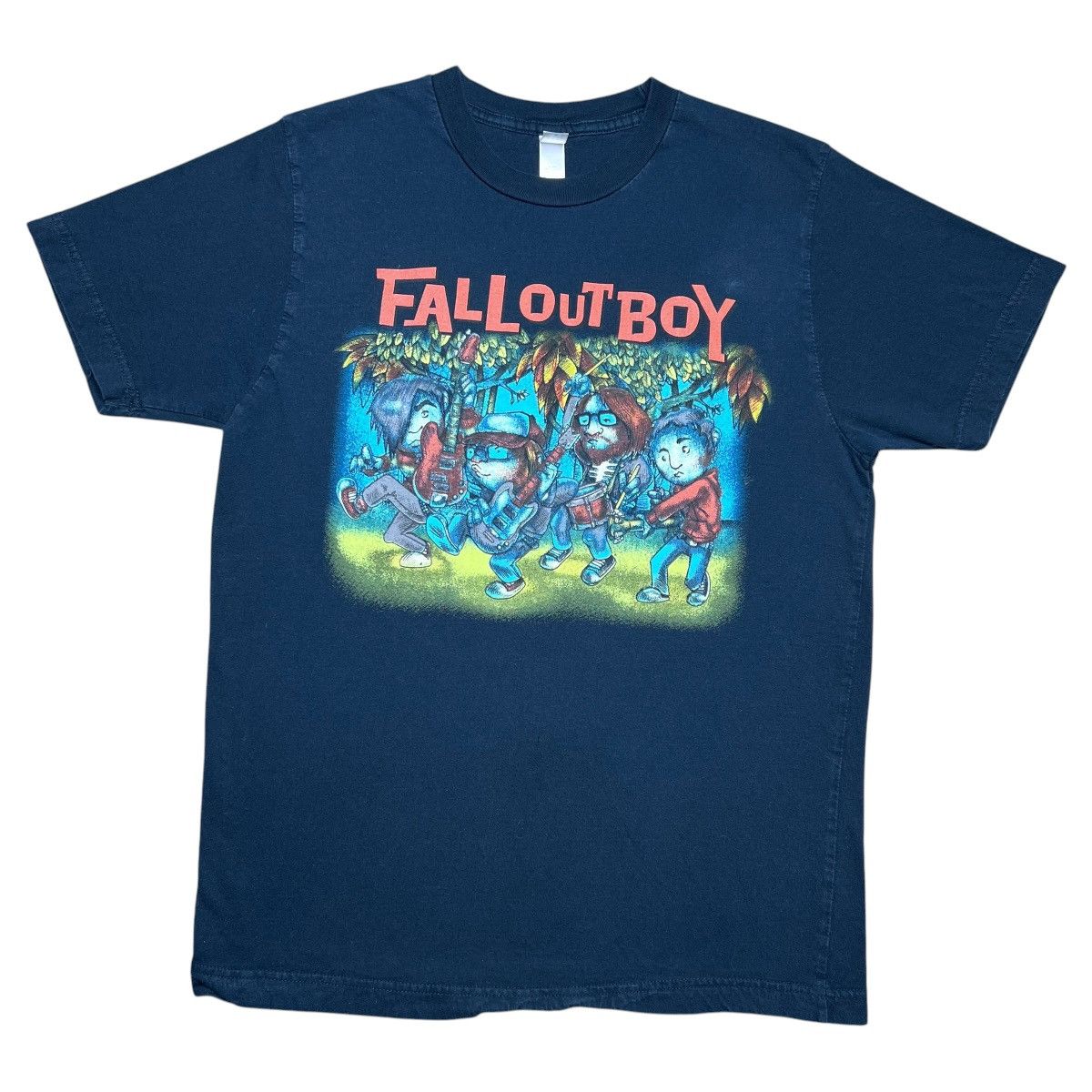 Band Tees Vintage 2007 Fall Out Boy Young Wild Things Tour Band TShirt Size US M / EU 48-50 / 2 - 1 Thumbnail