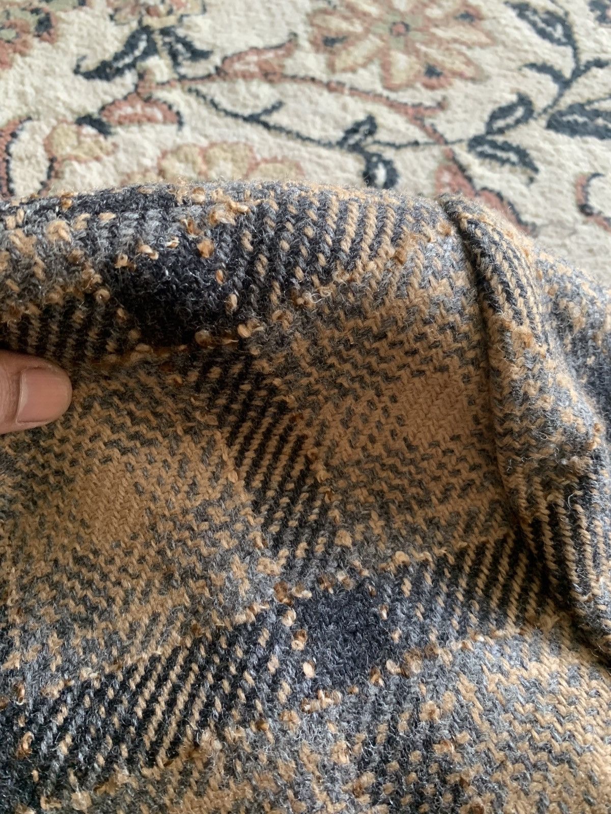 Burberry × Vintage Vintage Burberry nova check blazer Size M / US 6-8 / IT 42-44 - 4 Thumbnail