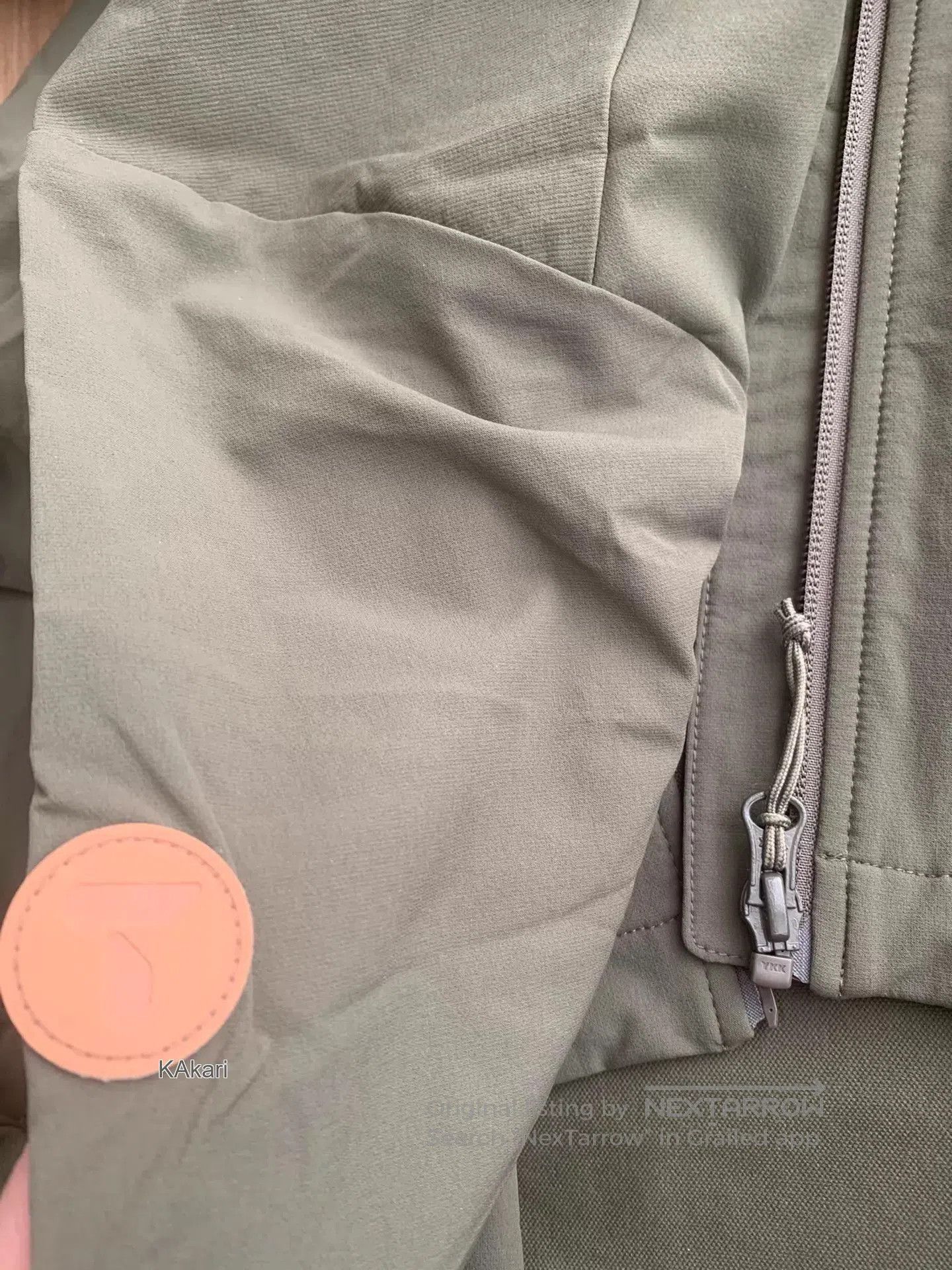 Tultex Green Hooded Light Jacket Size L. Size US L / EU 52-54 / 3 - 7 Thumbnail