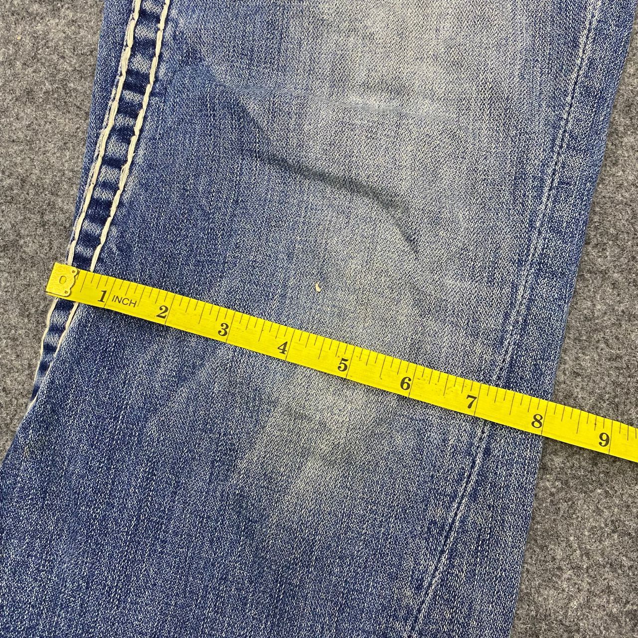 If Six Was Nine 💥Best Offer💥Vintage True Religion Flare Denim Size US 34 / EU 50 - 6 Thumbnail