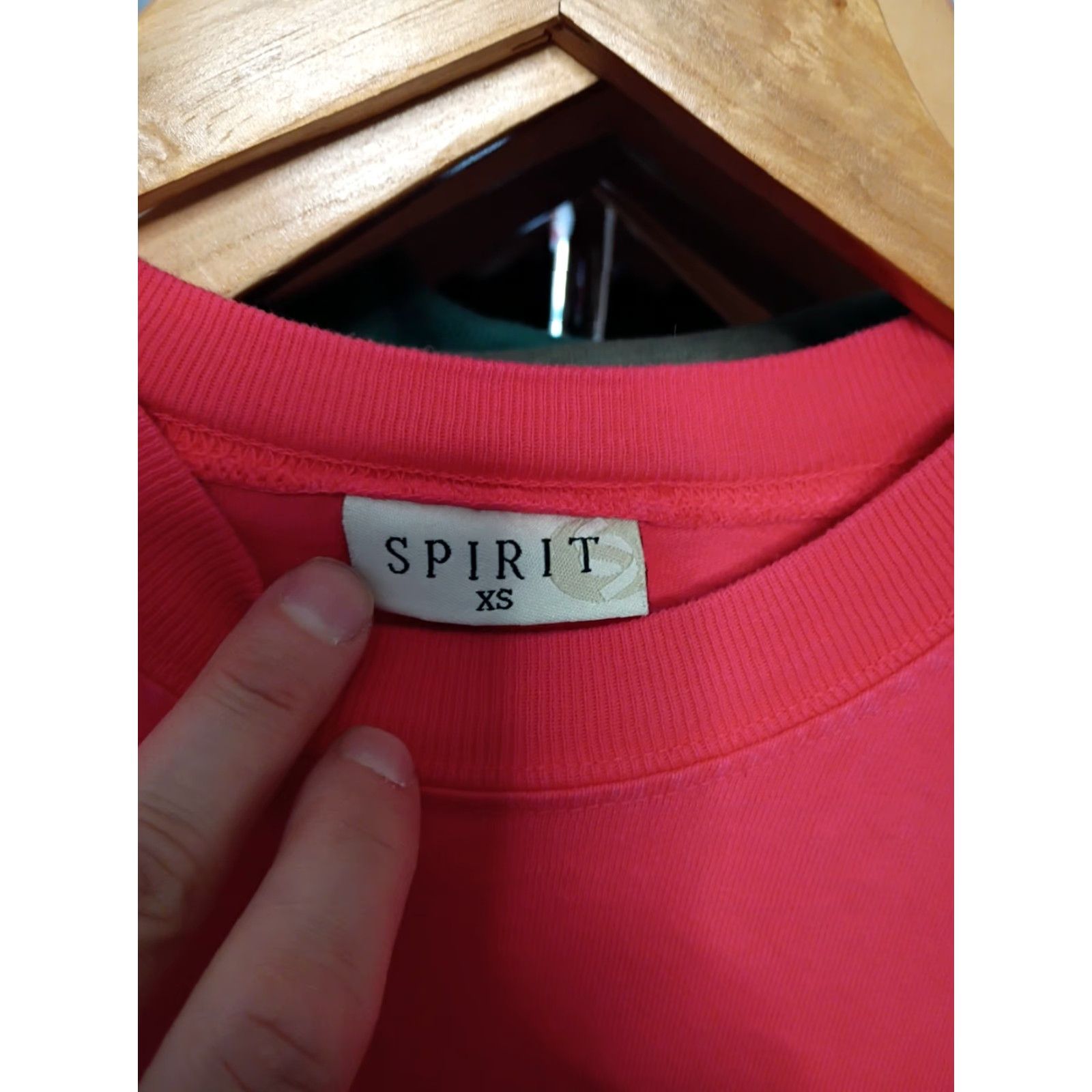 ESPIRIT VINTAGE Spirit Massachusetts Boston Pullover Sweater XS Women Red 100% Cotton USA Spirit Brand USA Womens XS Pullover Sweater Size XS / US 0-2 / IT 36-38 - 2 Thumbnail