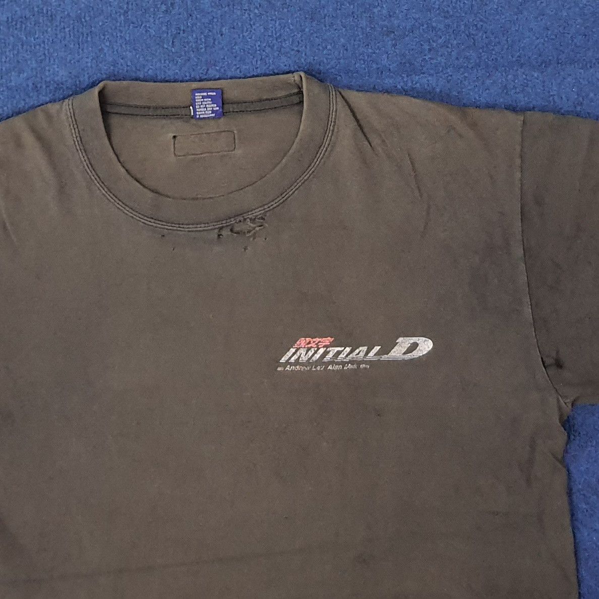 Japanese Brand Vintage Initial D Japan Motorsports Racing Tshirt C259N65 Size US L / EU 52-54 / 3 - 5 Thumbnail