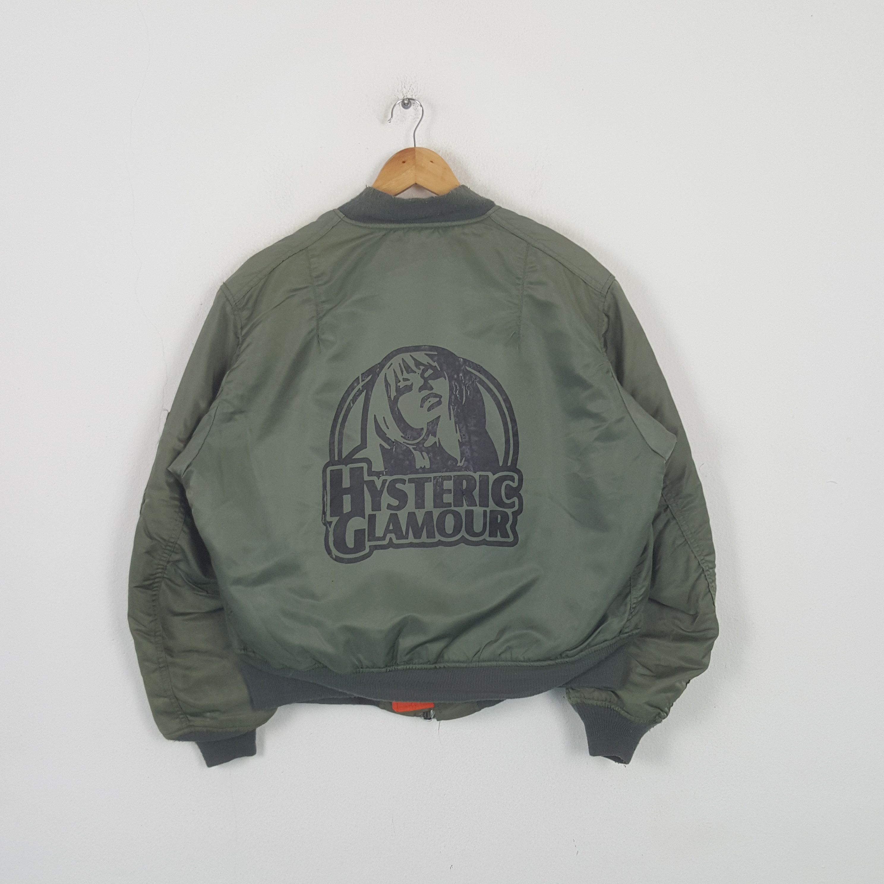 Vintage Alpha Industries X Hysteric Custom Bombers Jacket 33