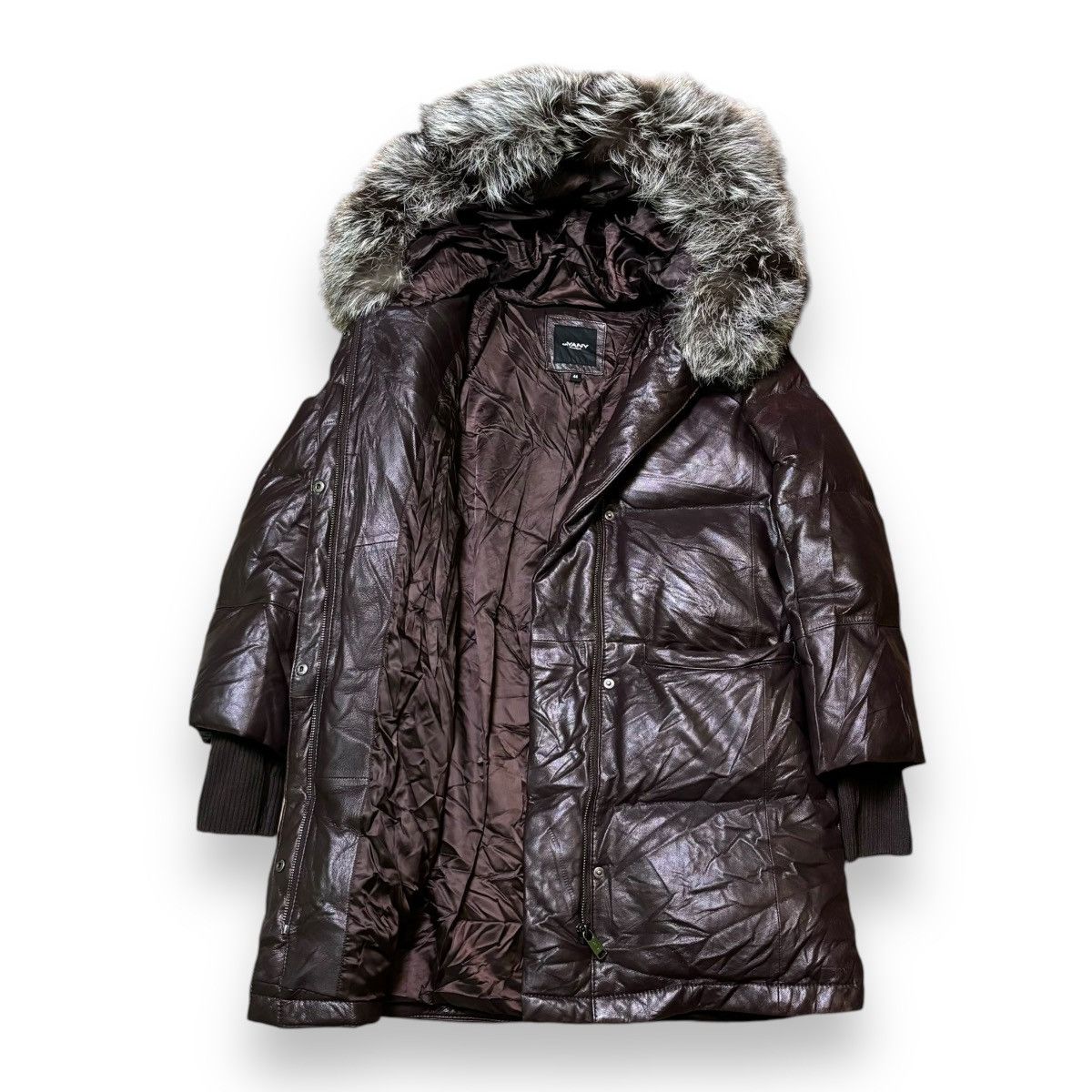 14th Addiction × If Six Was Nine × Le Grande Bleu (L.G.B.) Oryany fur silver fox down puffer jacket LGB style Size US M / EU 48-50 / 2 - 3 Thumbnail