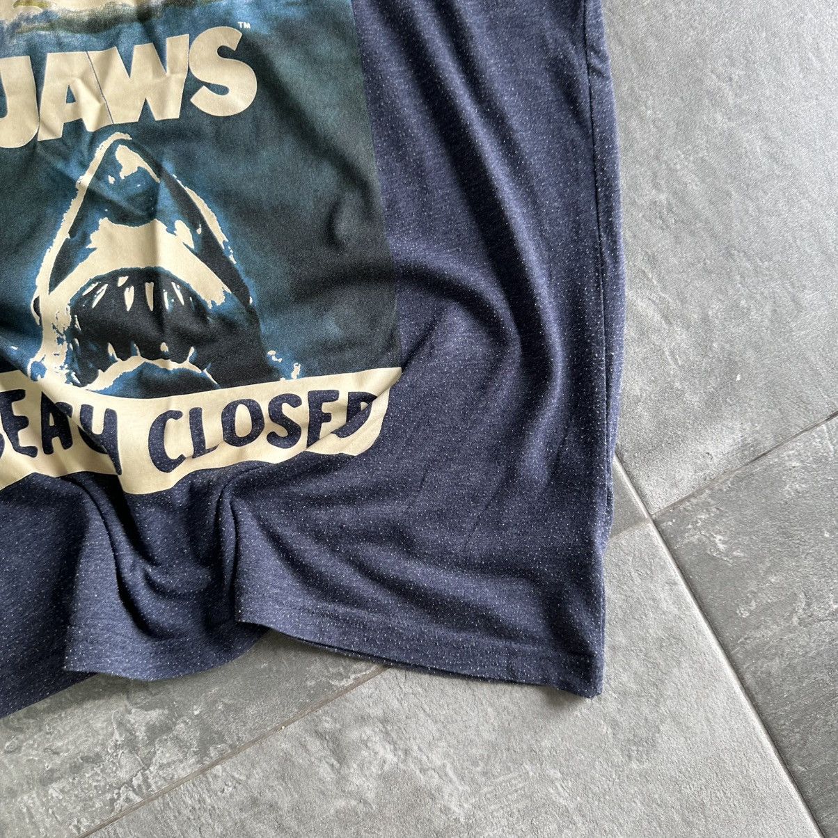 Designer × Vintage Vintage Jaws Tank Top Sleeveless Big Logo Movie Y2K Size US L / EU 52-54 / 3 - 4 Thumbnail
