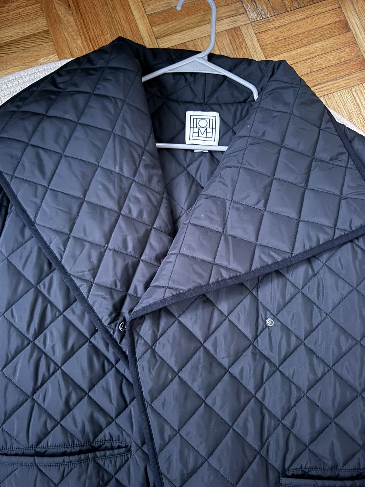 Toteme Totême Black Signature Quilted Coat size XXS Size XXS / US 00 / IT 34 - 3 Thumbnail