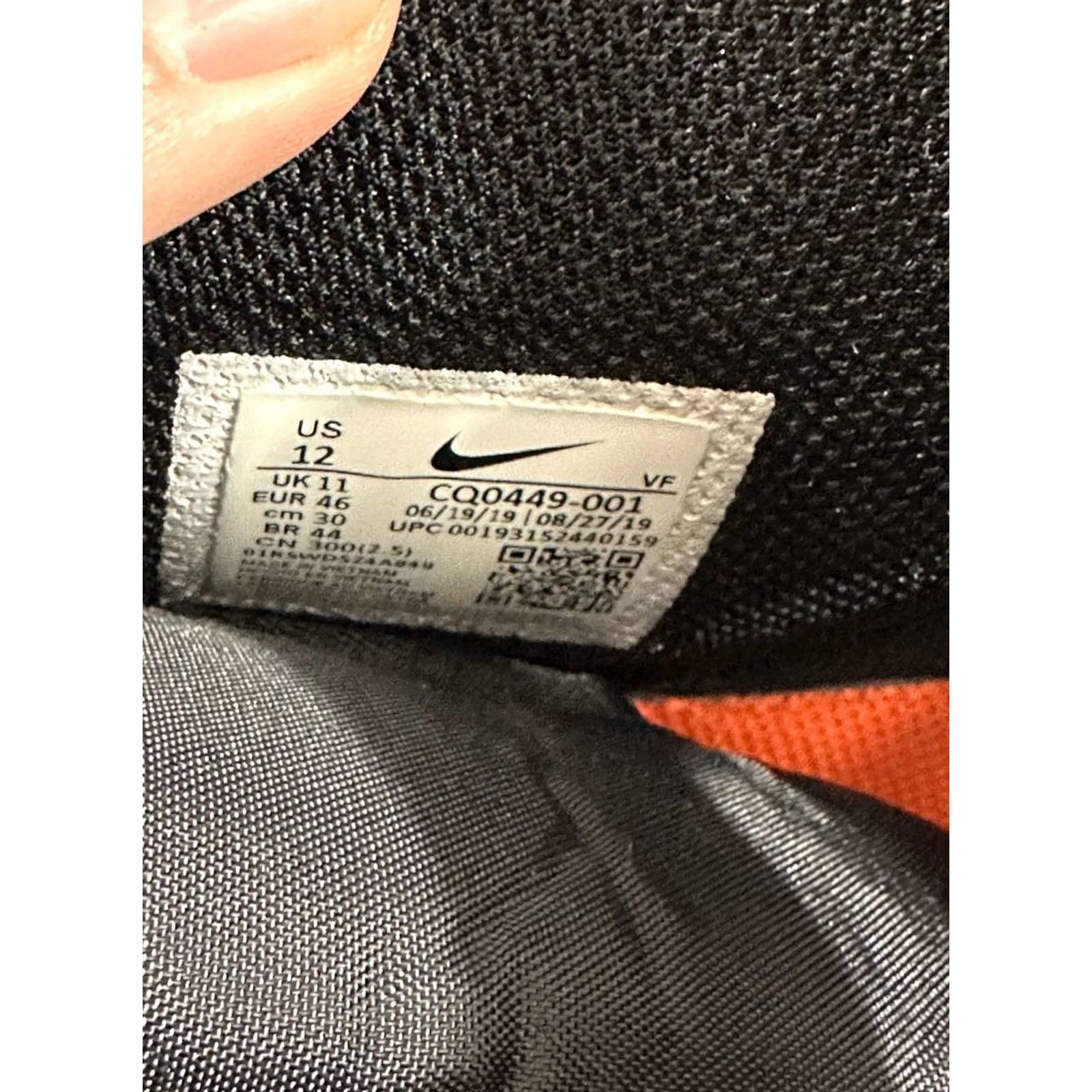 Nike Nike Air Force 1 High 'Under Construction - Black' CQ0449-001 Size 12 Men's Size US 12 / EU 45 - 8 Thumbnail