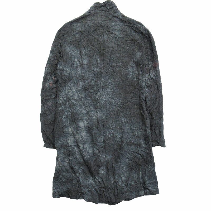 Yohji Yamamoto YOHJI YAMAMOTO POUR HOMME wrinkled long jacket Size US M / EU 48-50 / 2 - 2 Thumbnail