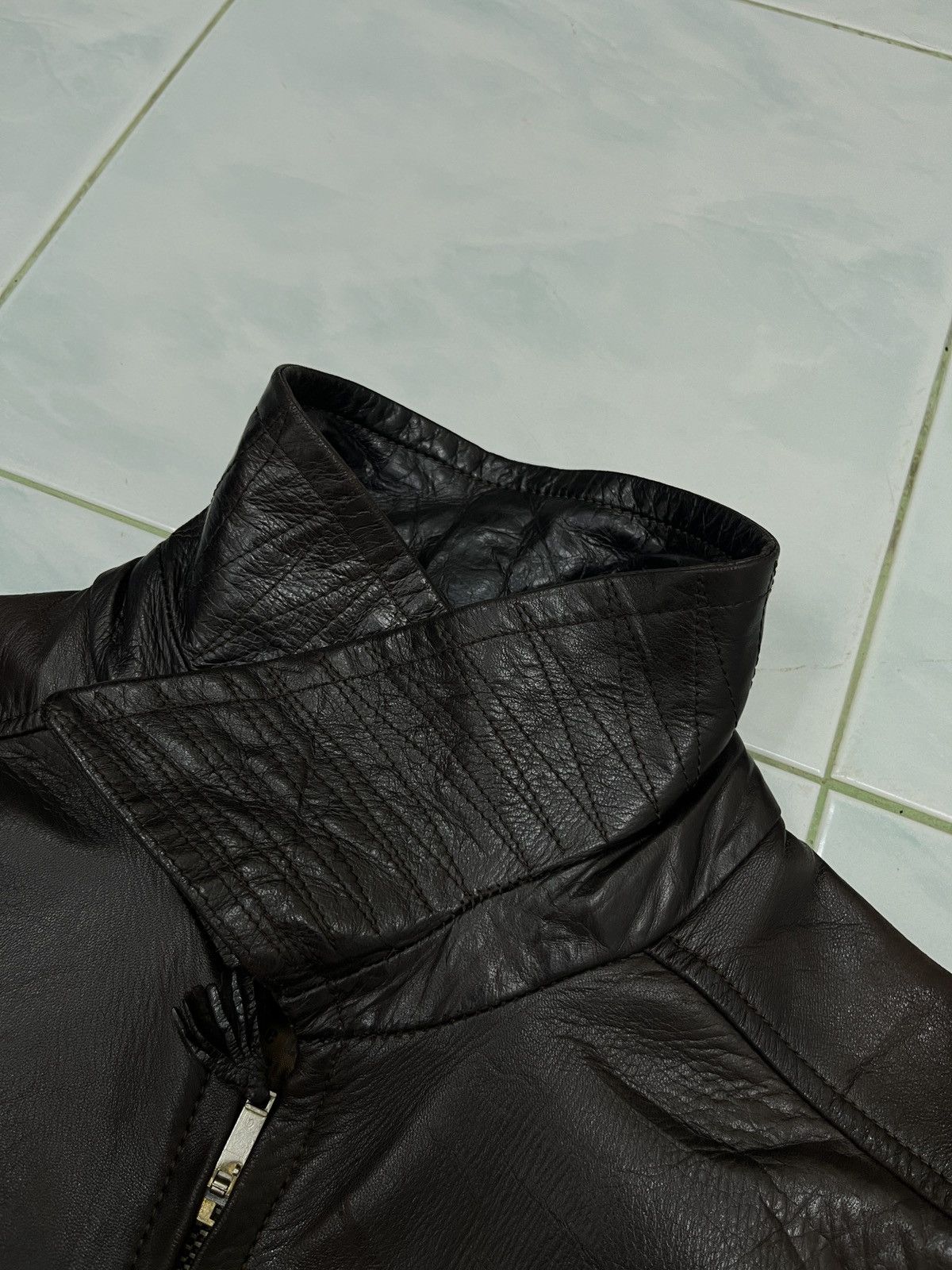 Loewe 🔥🔥🔥RARE LOEWE LEATHER JACKET Size M / US 6-8 / IT 42-44 - 23 Thumbnail