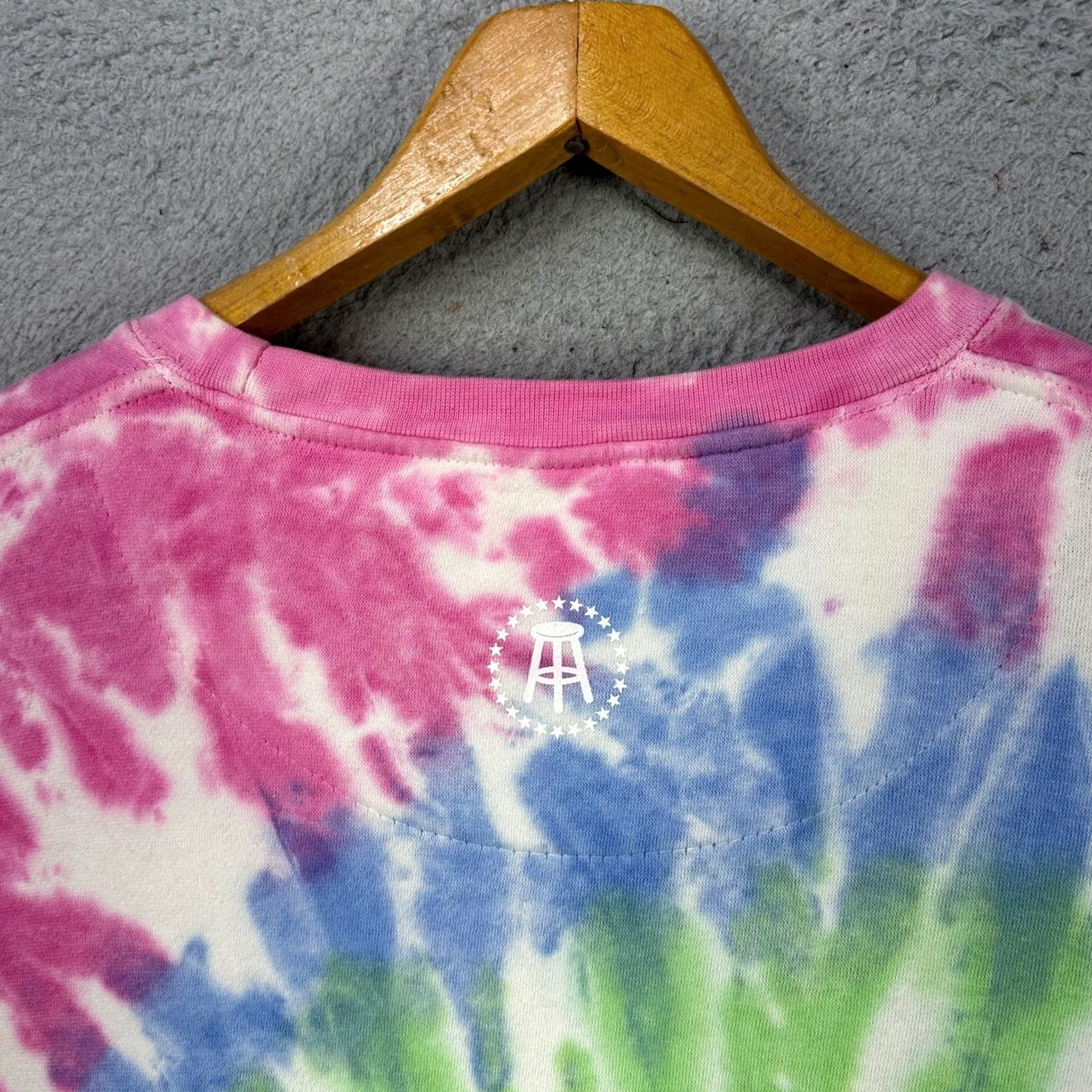 Vintage VINTAGE Barstool Sport Womens Hungover Pullover Sweatshirt 2XL Multi Tie Dye Long Sleeve Size XXL / US 16-18 / IT 52-54 - 5 Thumbnail