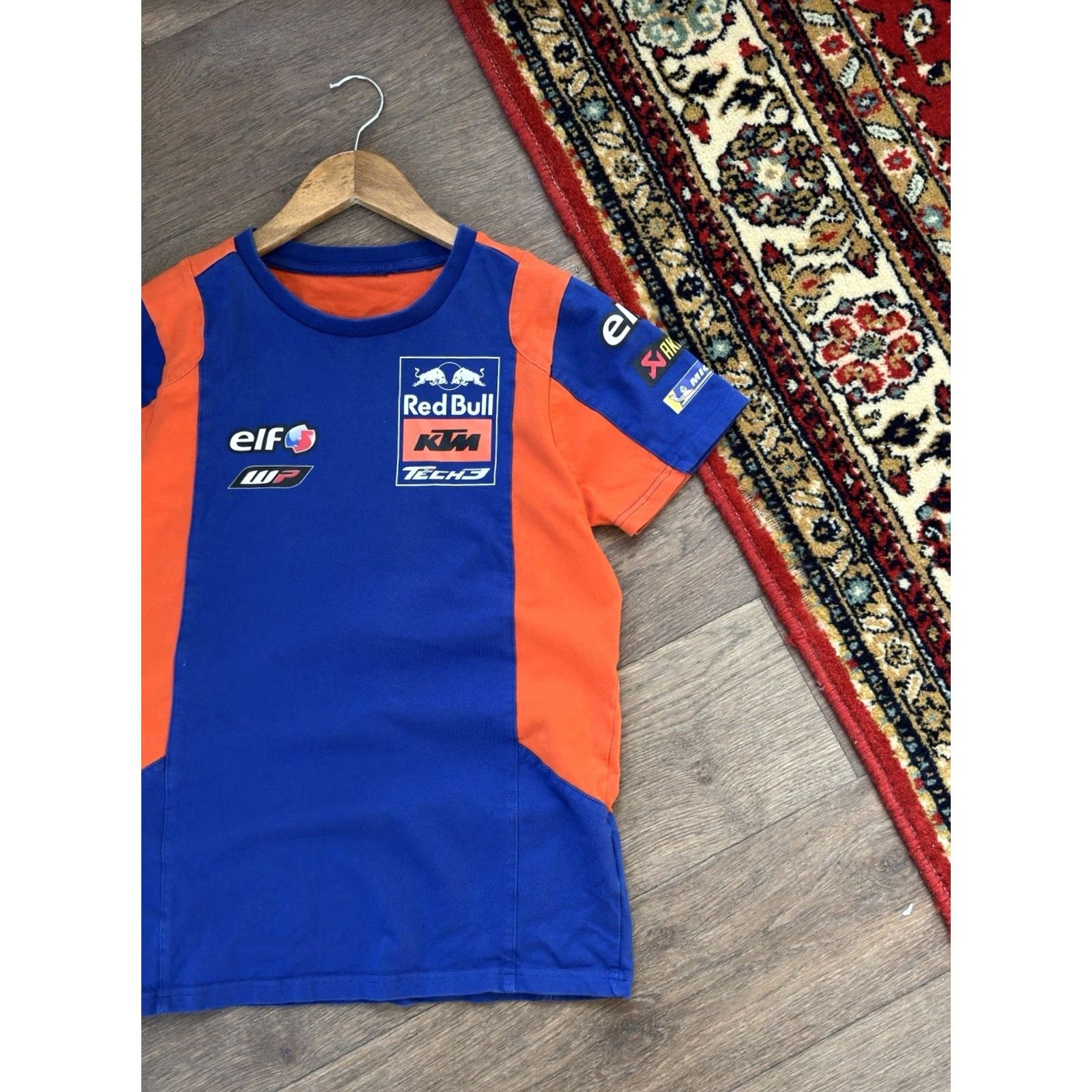 Vintage VINTAGE OFFICIAL Tech 3 RED BULL KTM RACING Shirt S Men Blue 90s Racing Logo Shirt Mens Size US S / EU 44-46 / 1 - 3 Thumbnail