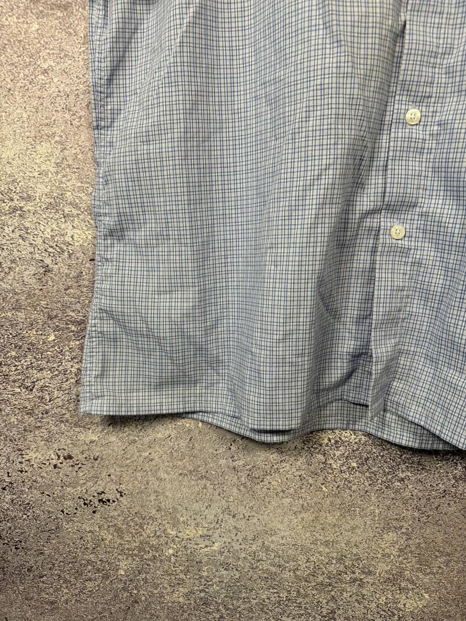 Yves Saint Laurent YSL Yves Saint Laurent Check Short Sleeve Shirt Button XL Size US XL / EU 56 / 4 - 4 Thumbnail