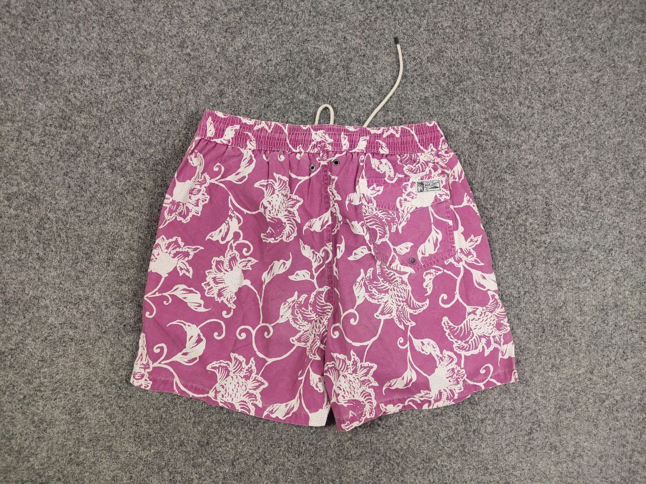 Polo Ralph Lauren Polo Ralph Lauren Pink Flowers Canvas Nylon Shorts Vintage Size US 32 / EU 48 - 8 Thumbnail