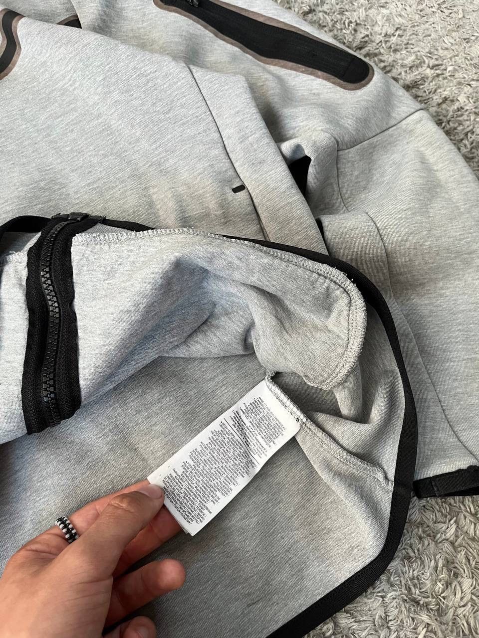Nike × Vintage Nike Zip-Hoodie Tech-Fleece Streetwear Drill Logo Swoosh Size US M / EU 48-50 / 2 - 12 Thumbnail