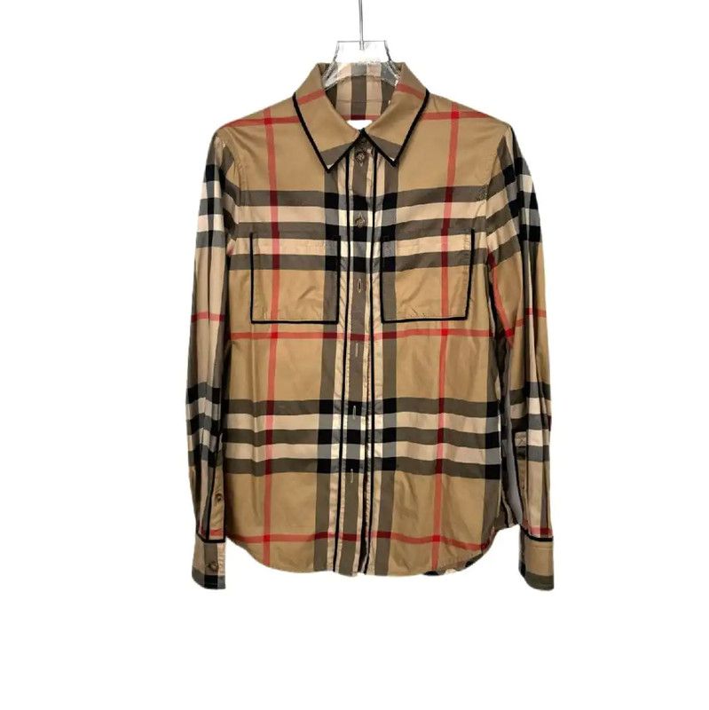 Burberry Brown Cotton Women's Shirt