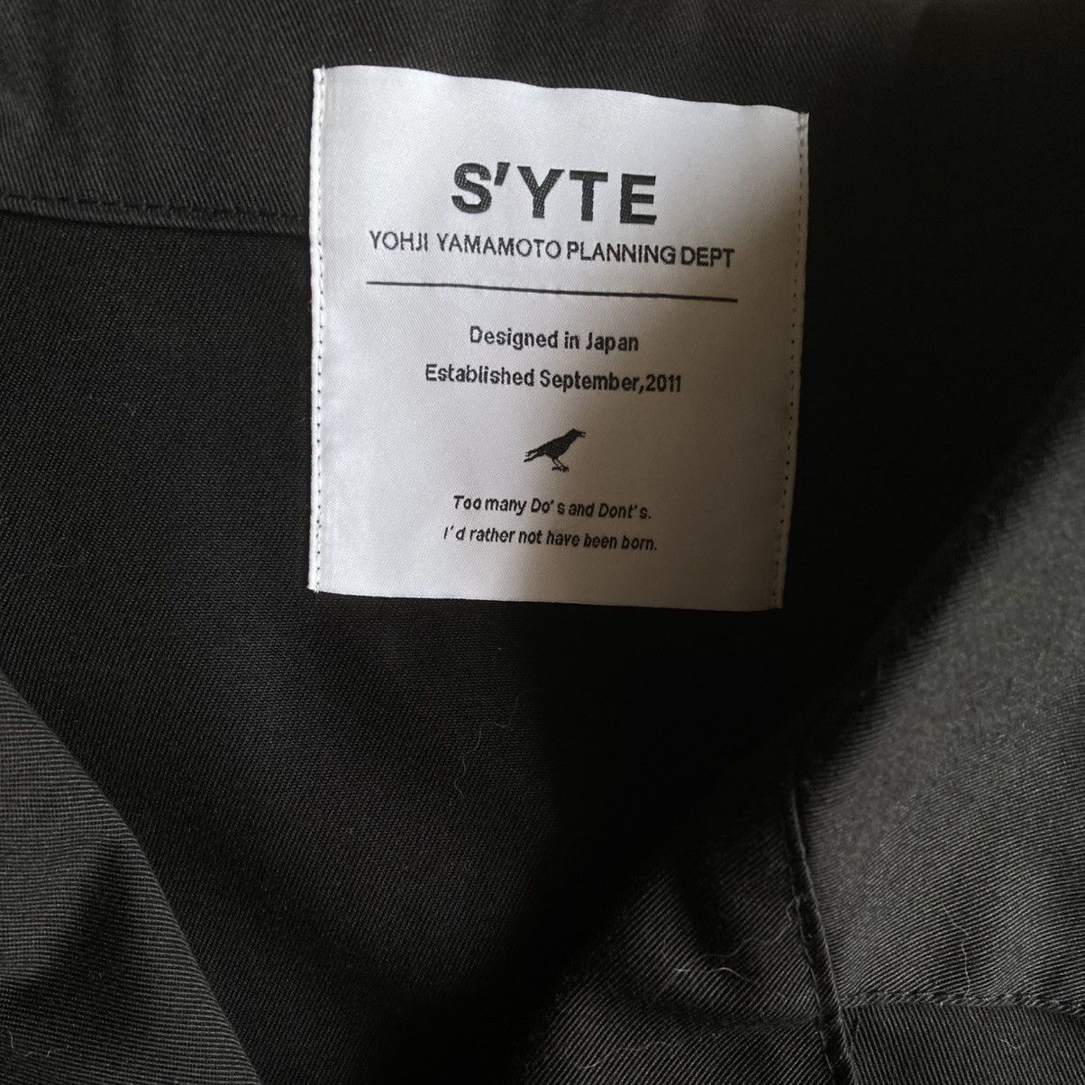 Yohji Yamamoto S’YTE No Future Cotton Twill Coat Size US L / EU 52-54 / 3 - 6 Thumbnail