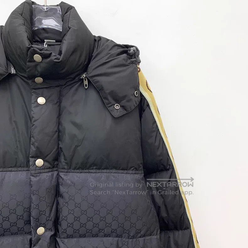 Gucci Gucci Colour-blocked logo dark pattern full print hooded l Size US M / EU 48-50 / 2 - 3 Thumbnail